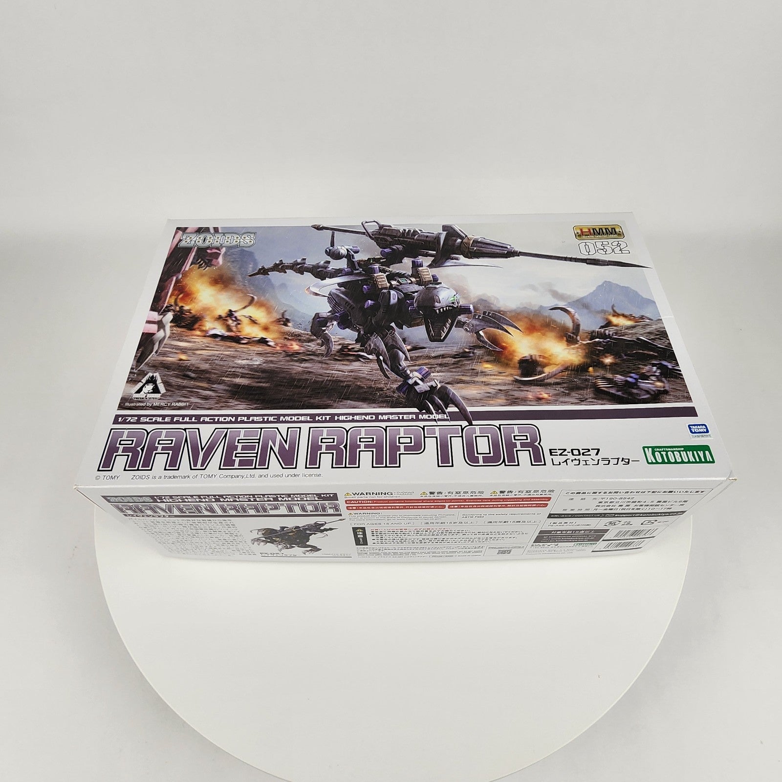 Kotobukiya Zoids HMM 052 EZ-027 Raven Raptor 1/72 Plastic Model Kit NEW
