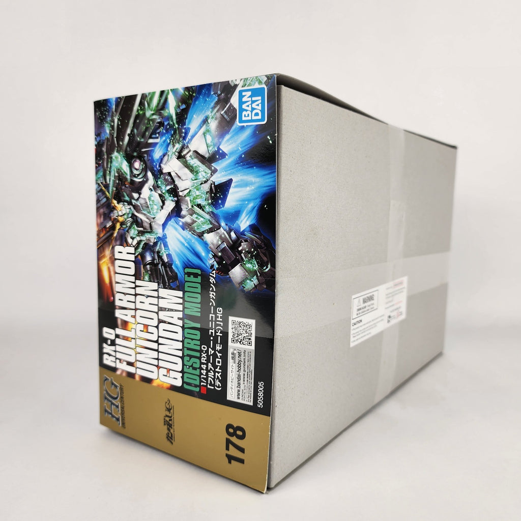 Bandai HGUC 1/144 RX-0 Full Armor Unicorn Gundam Destroy Mode Model Kit New