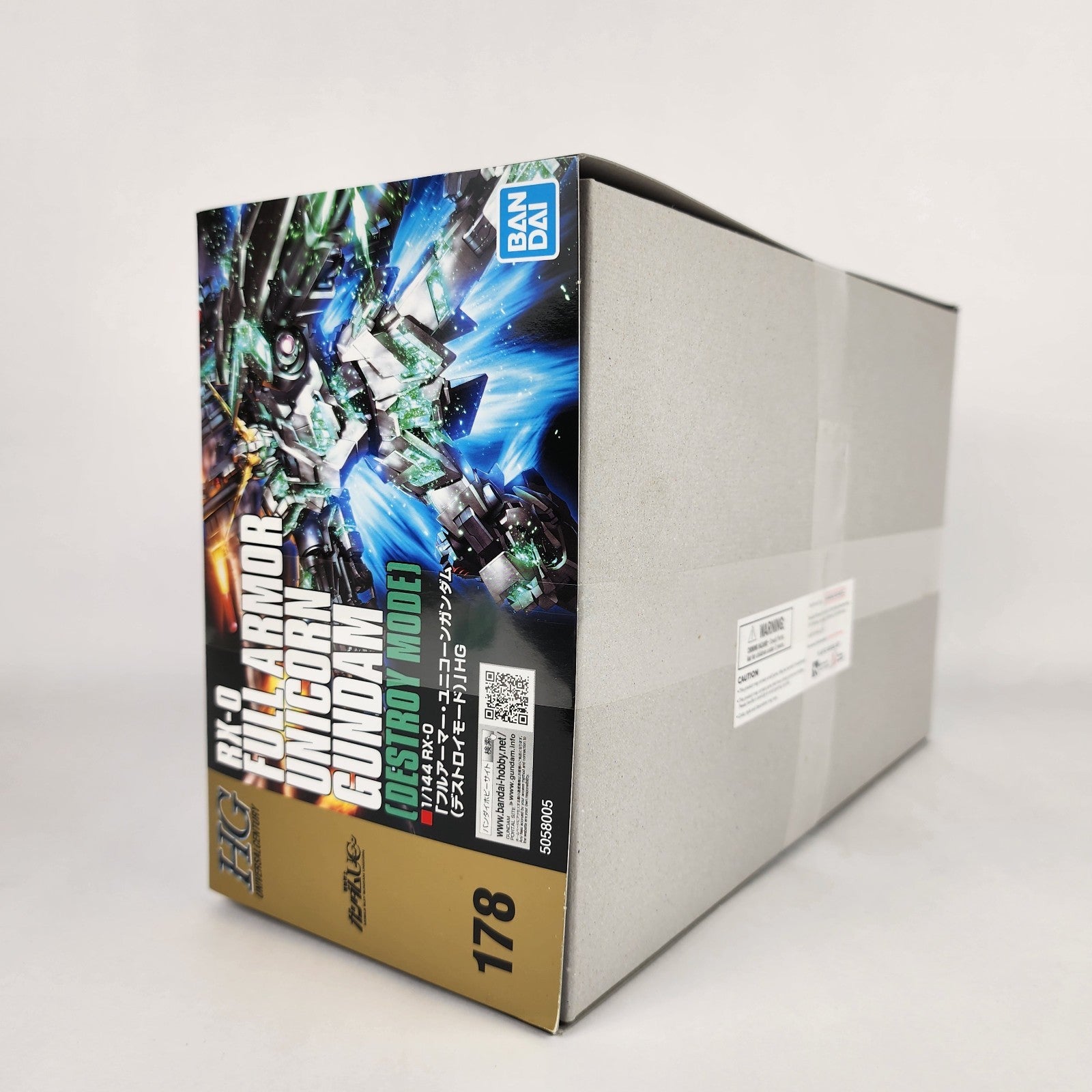 Bandai HGUC 1/144 RX-0 Full Armor Unicorn Gundam Destroy Mode Model Kit New