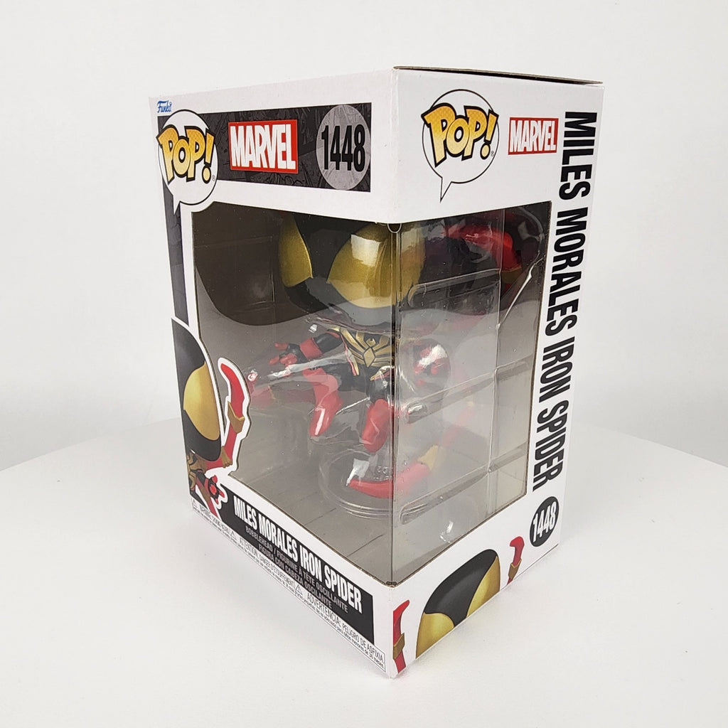 Funko Pop Marvel Spider-Man Miles Morales Iron Spider #1448 Vinyl Figure