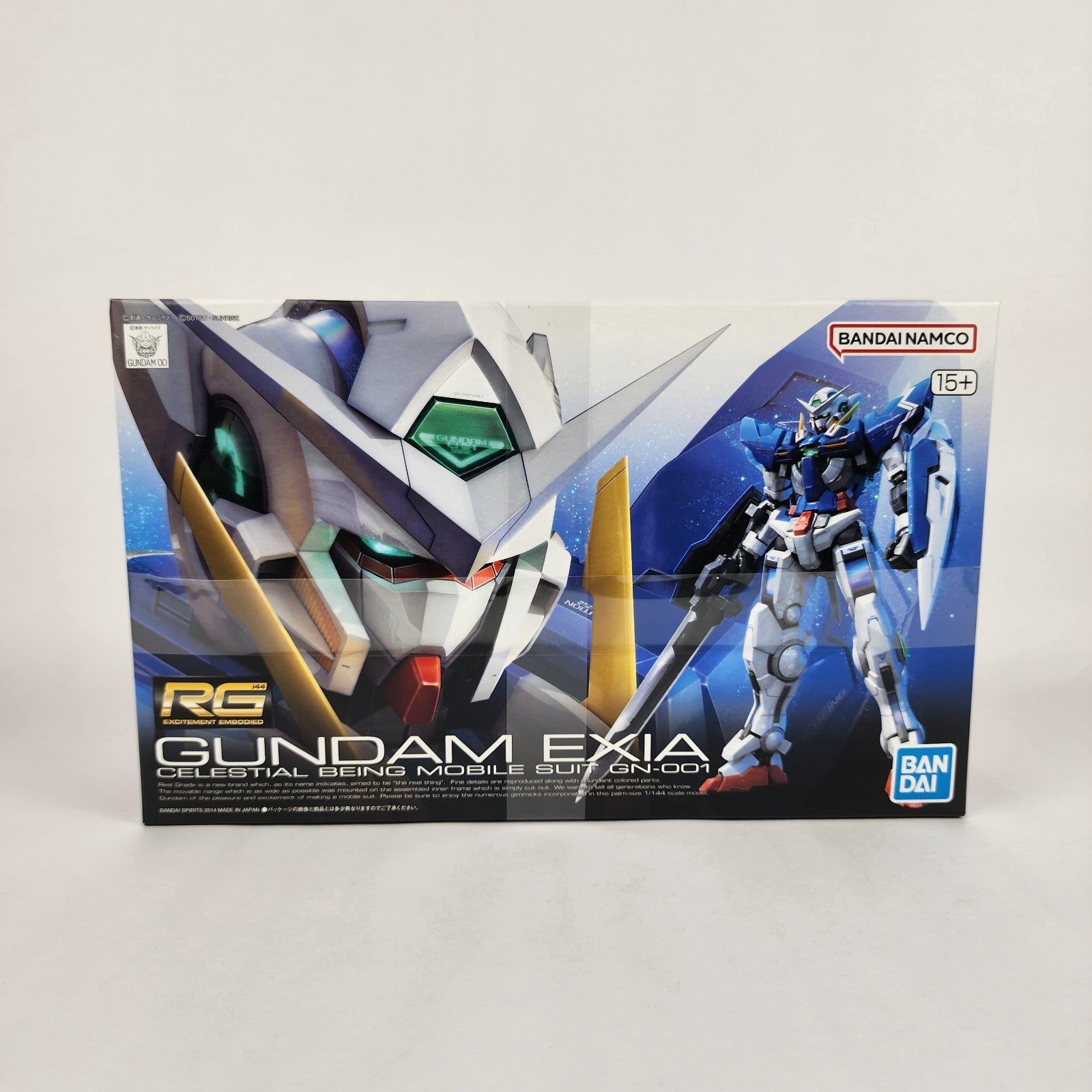 Bandai RG 1/144 Gundam Exia GN-001 Gundam 00 Model Kit Figure New