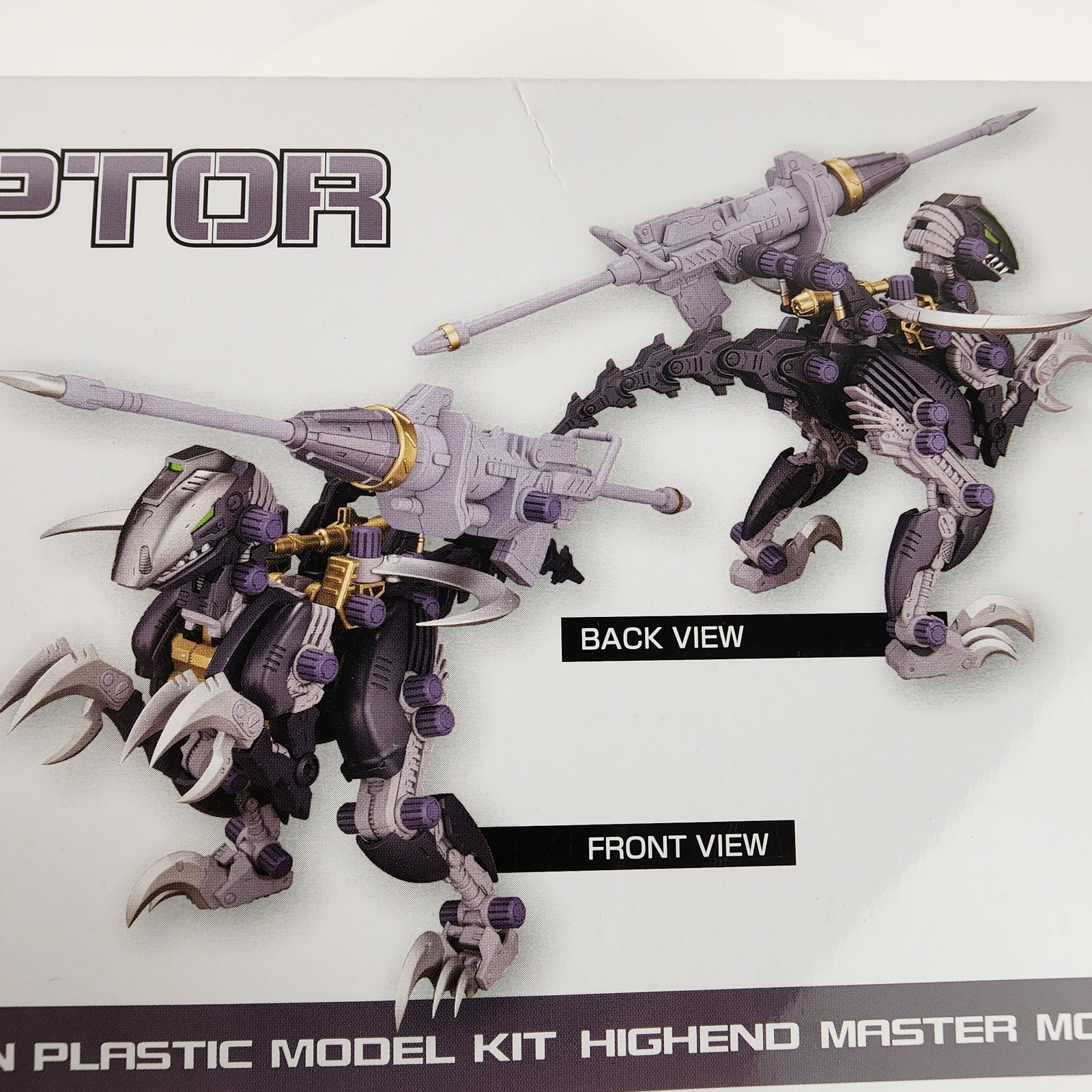 Kotobukiya Zoids HMM 052 EZ-027 Raven Raptor 1/72 Plastic Model Kit NEW