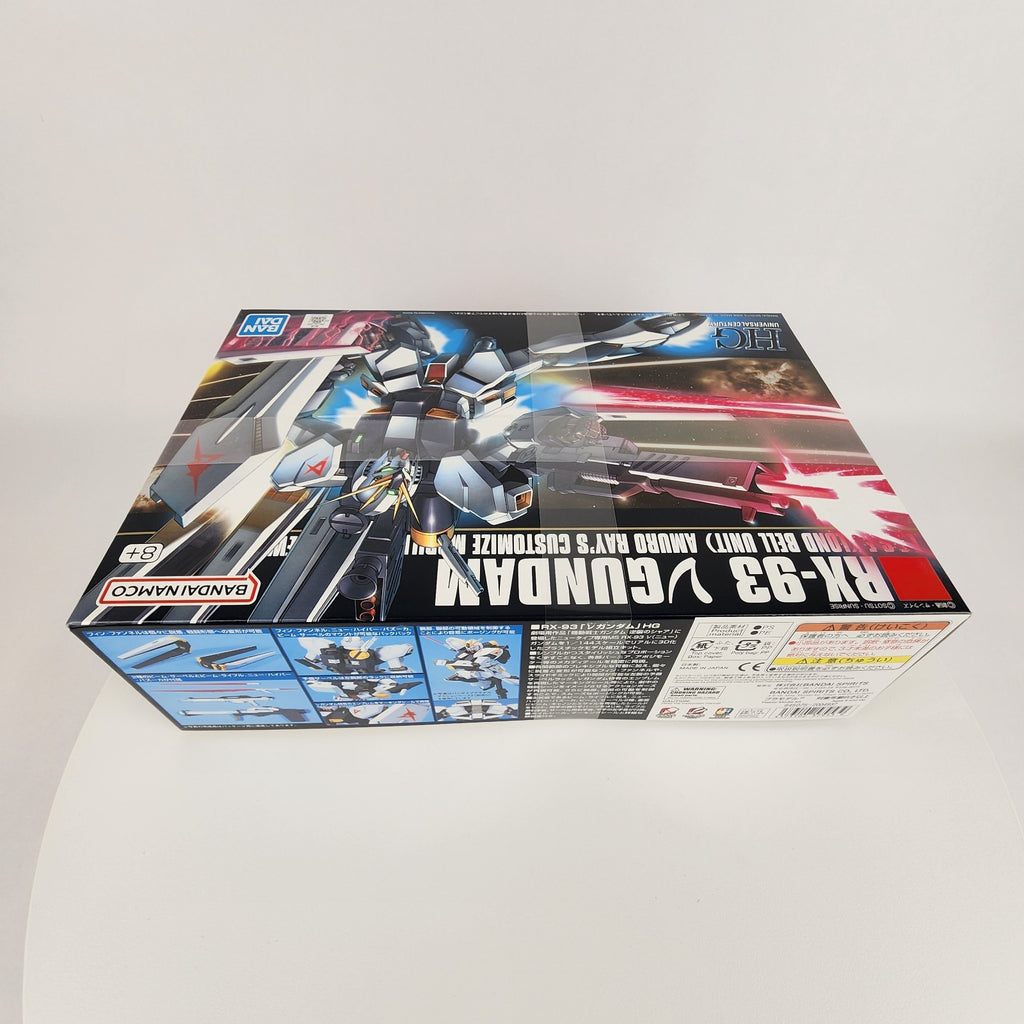 Bandai HGUC #86 RX-93 Nu Gundam 1/144 Model Kit Char’s Counterattack
