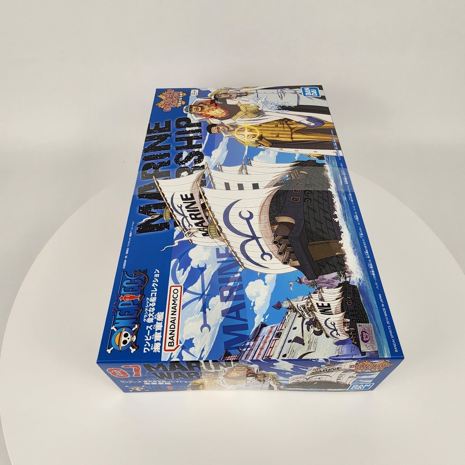 Bandai One Piece Grand Ship Collection #07 Marine Warship Model Kit