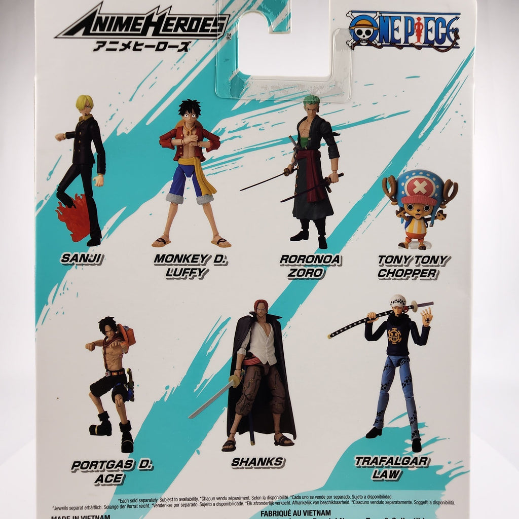 One Piece Trafalgar Law Anime Heroes Action Figure Bandai 6.5” New