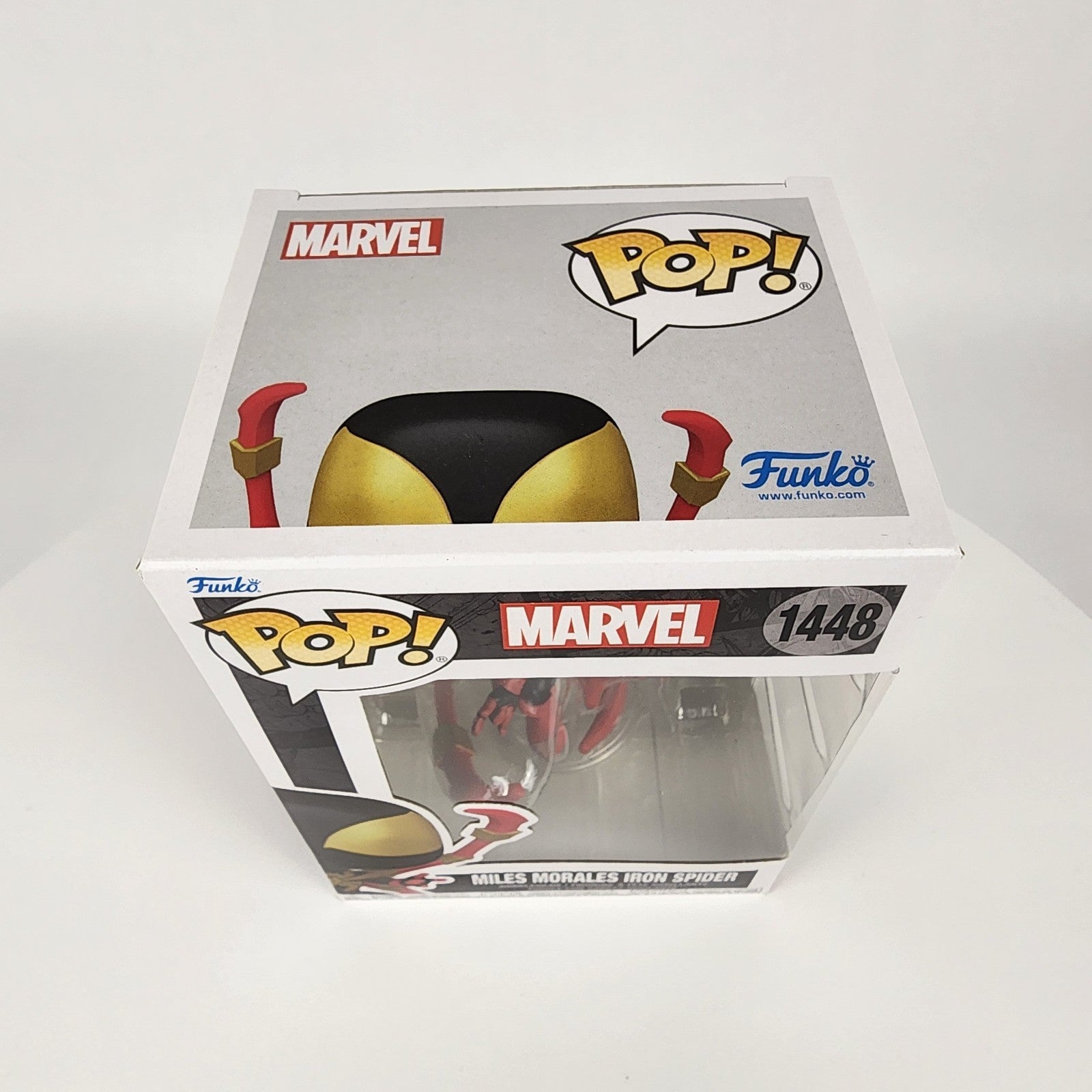 Funko Pop Marvel Spider-Man Miles Morales Iron Spider #1448 Vinyl Figure