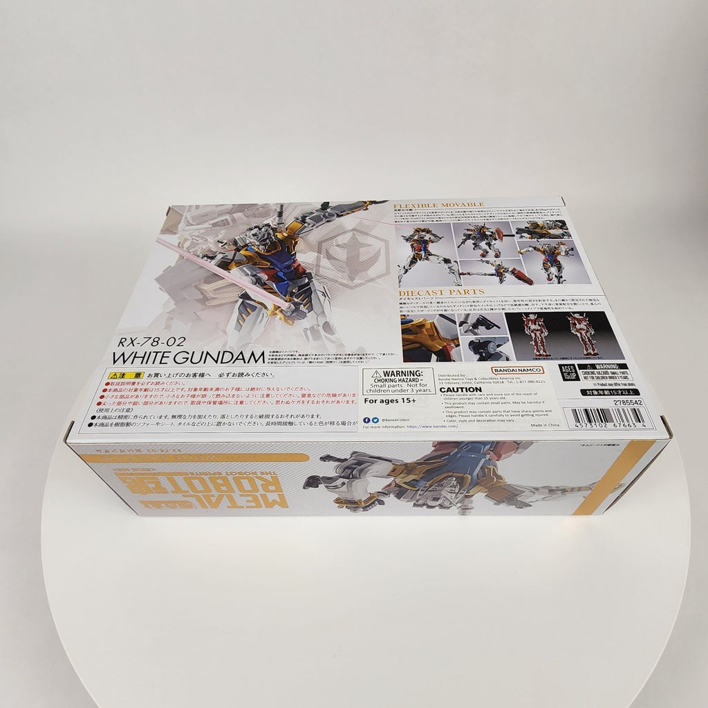 Tamashii Nations Metal Robot Spirits RX-78-02 White Gundam GQuuuuuuX