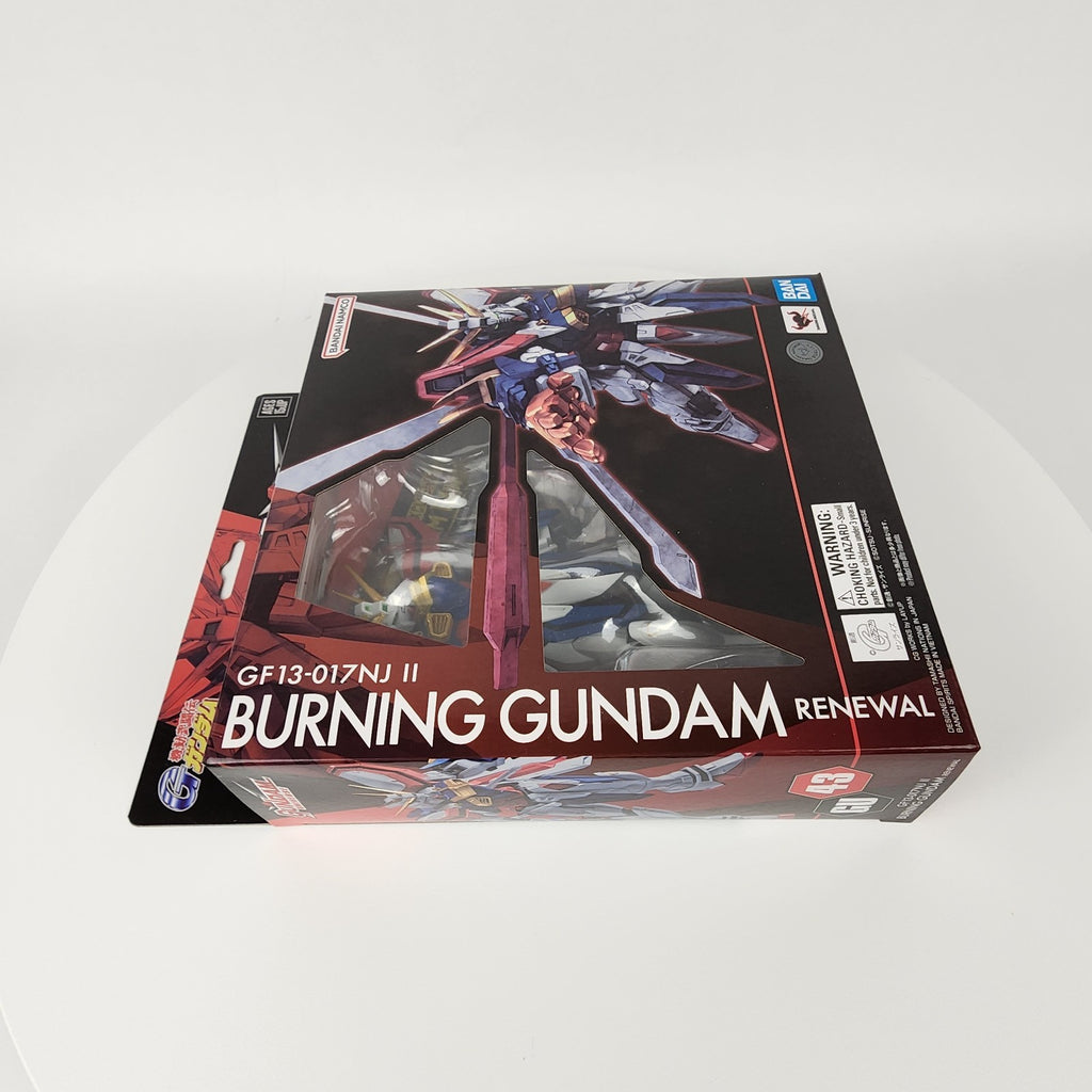 Gundam Universe GU-43 Burning Gundam (Renewal) GF13-017NJ II Bandai Figure