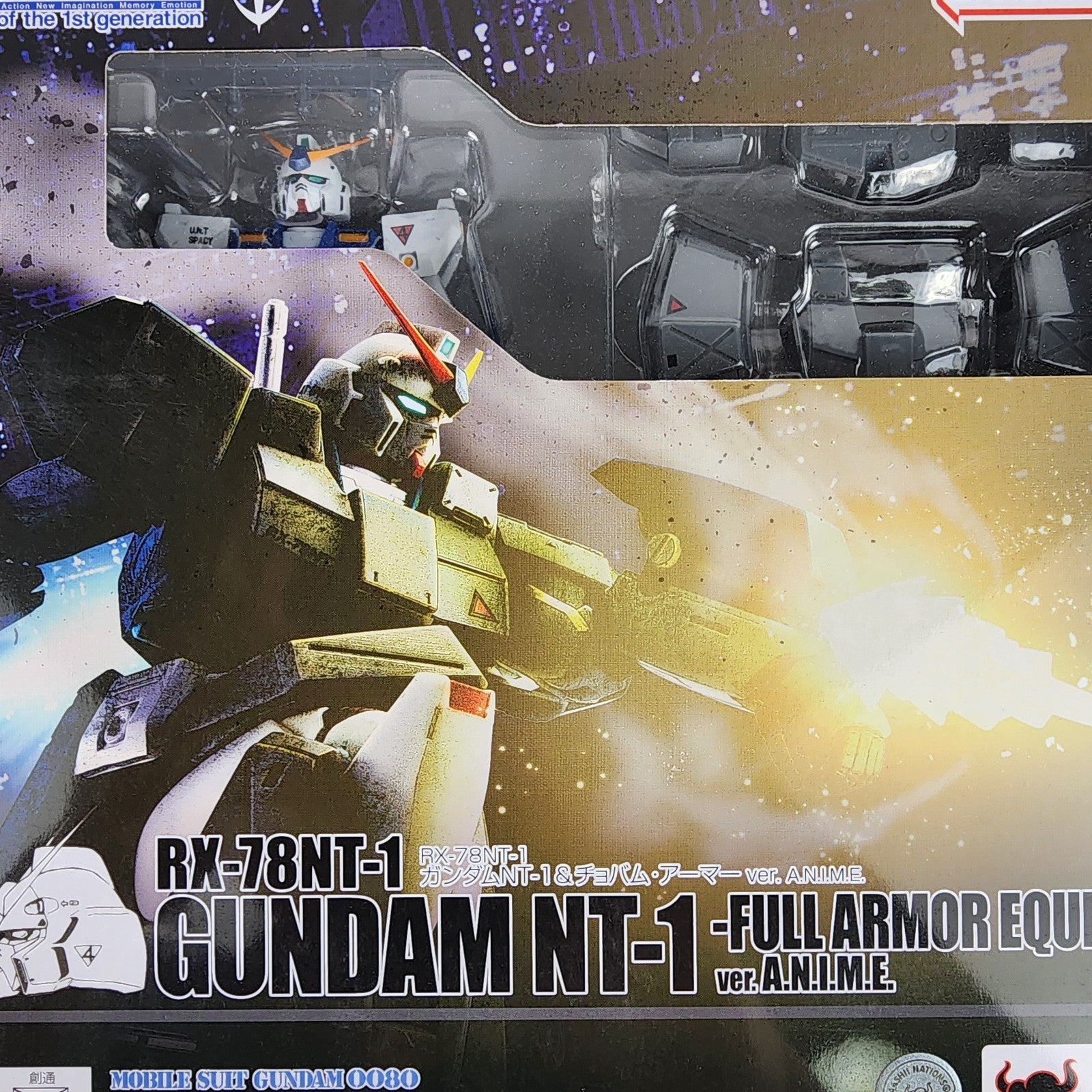 Bandai Robot Spirits RX-78NT-1FA Gundam NT-1 Full Armor Ver A.N.I.M.E. Figure