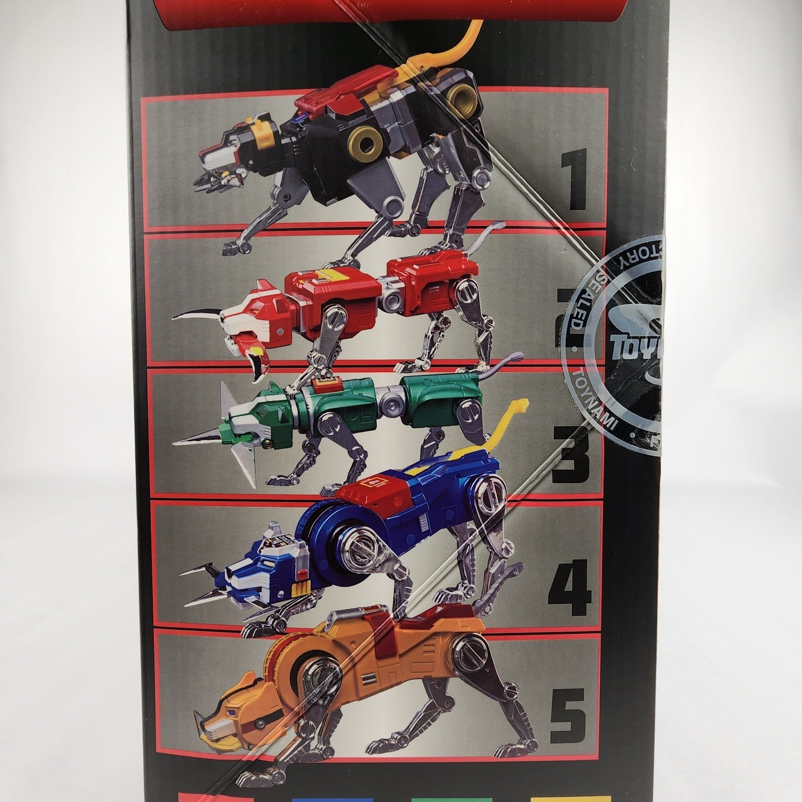 Voltron 40th Anniversary Collector's Set Die-Cast Light-Up Sound Base NEW