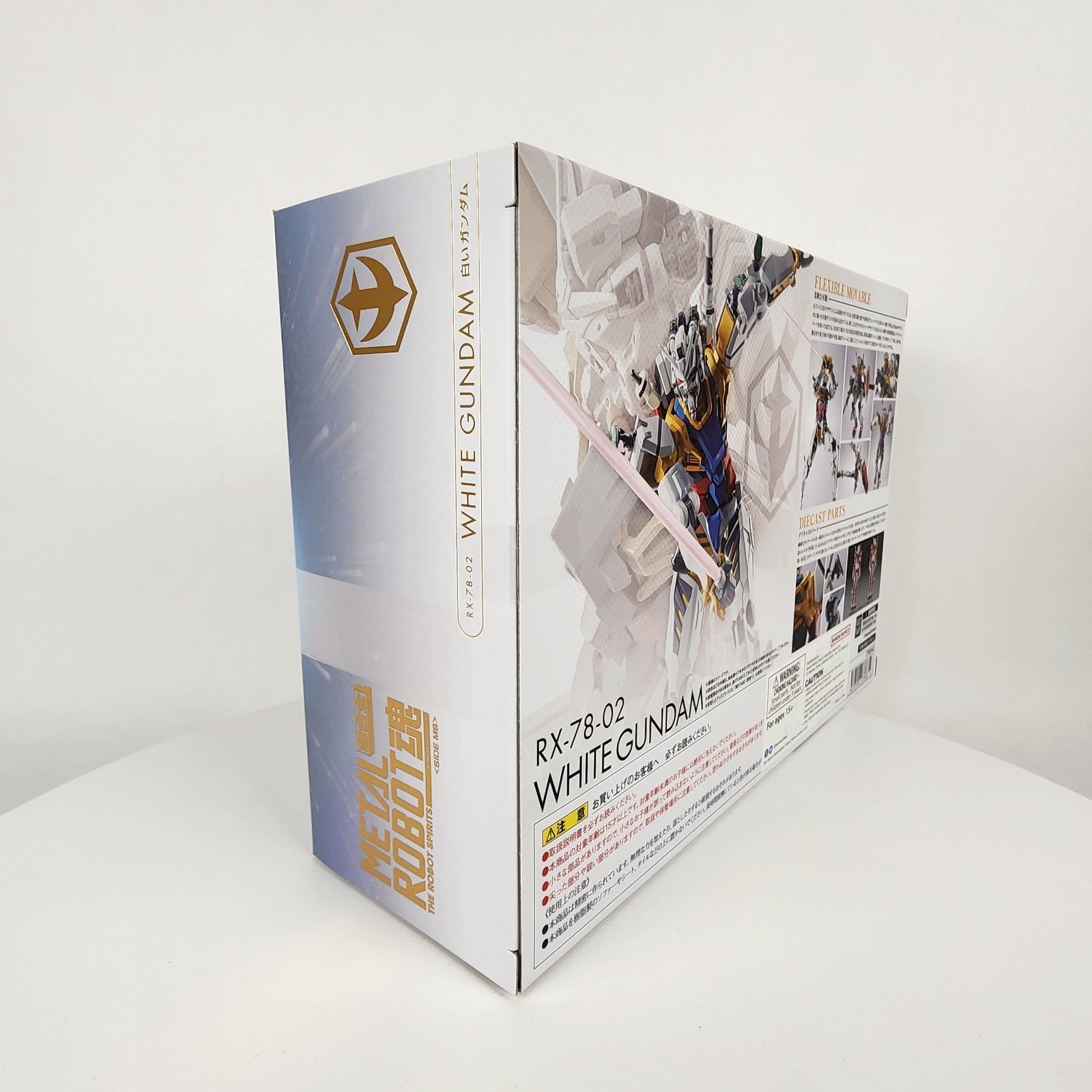 Tamashii Nations Metal Robot Spirits RX-78-02 White Gundam GQuuuuuuX