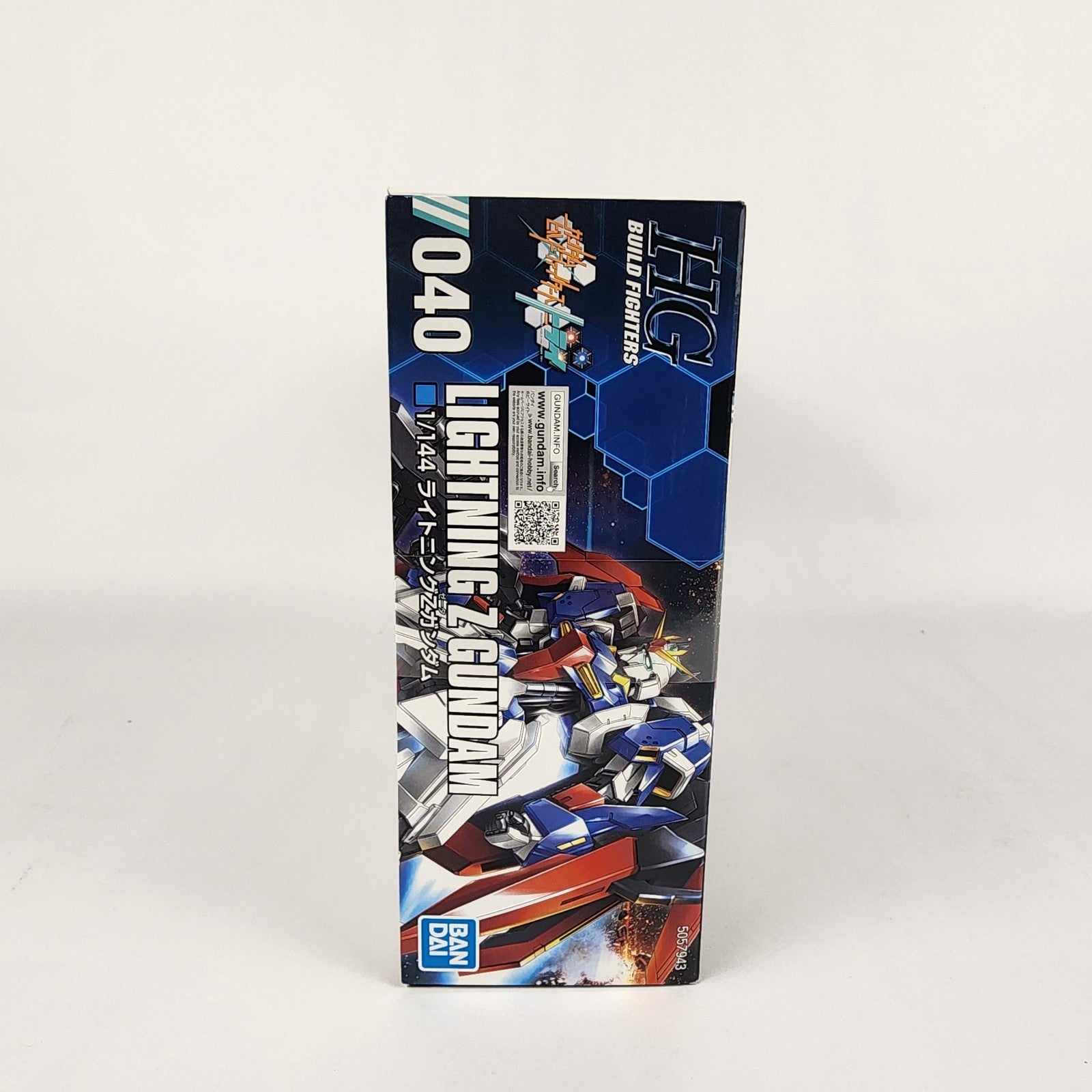 Bandai HG Build Fighters Try Lightning Z Gundam 1/144 Model Kit New Sealed