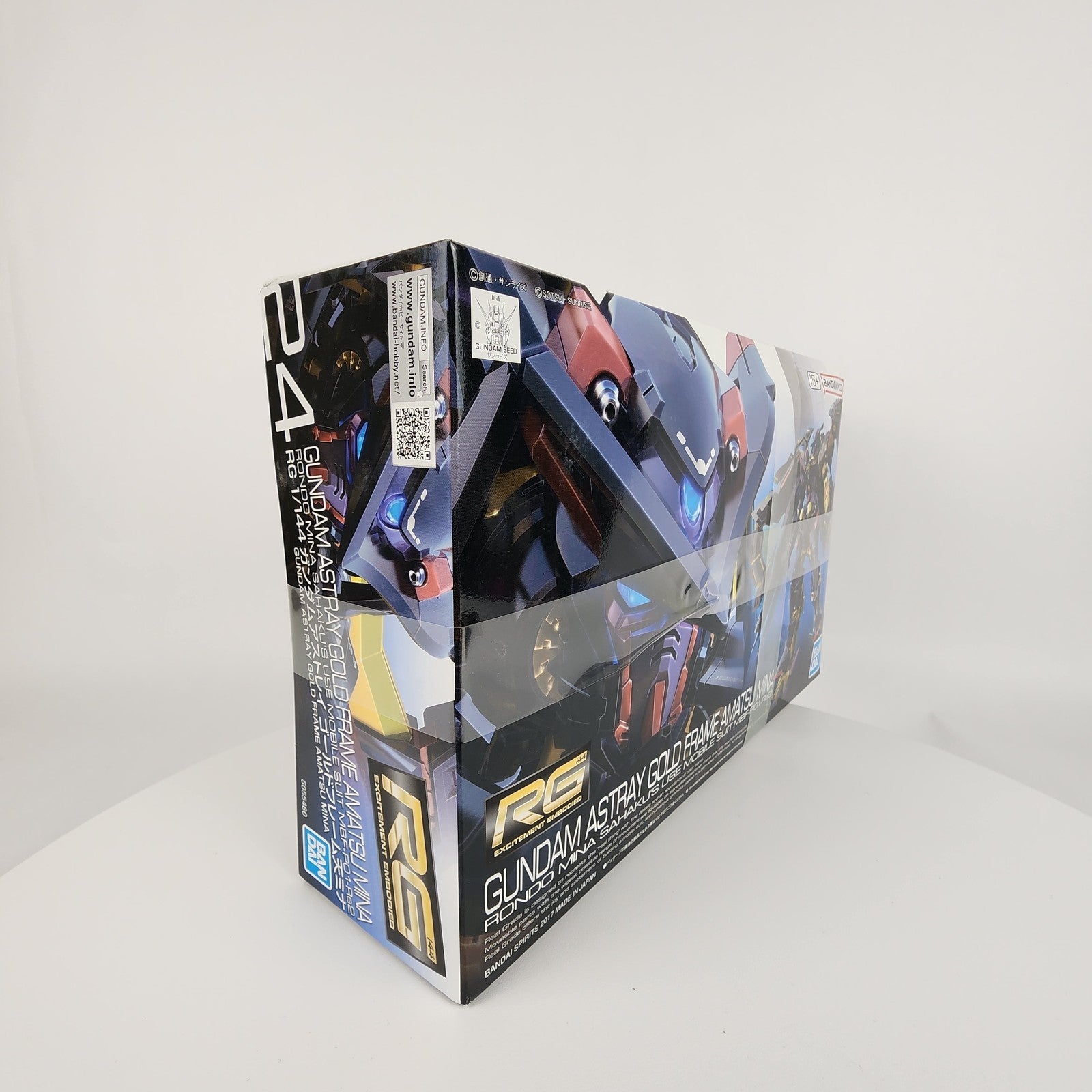 Bandai RG Gundam Astray Gold Frame Amatsu Mina 1/144 Model Kit SEED #24