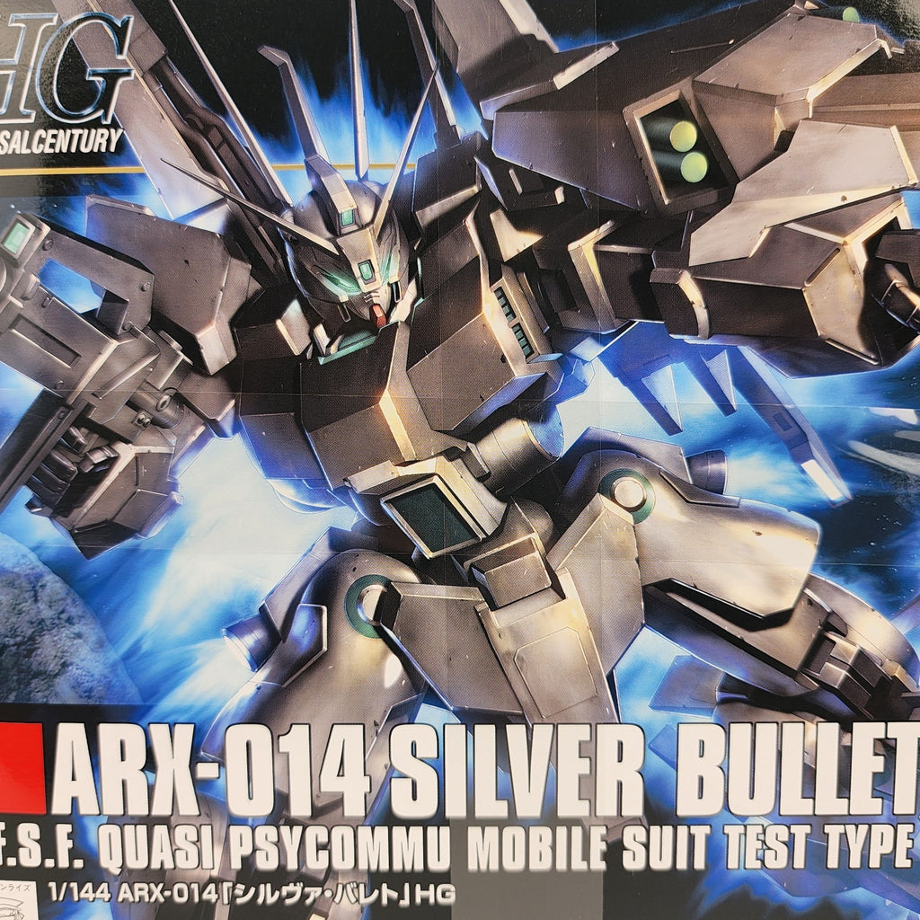 Bandai HGUC 1/144 ARX-014 Silver Bullet Gundam Unicorn Model Kit New