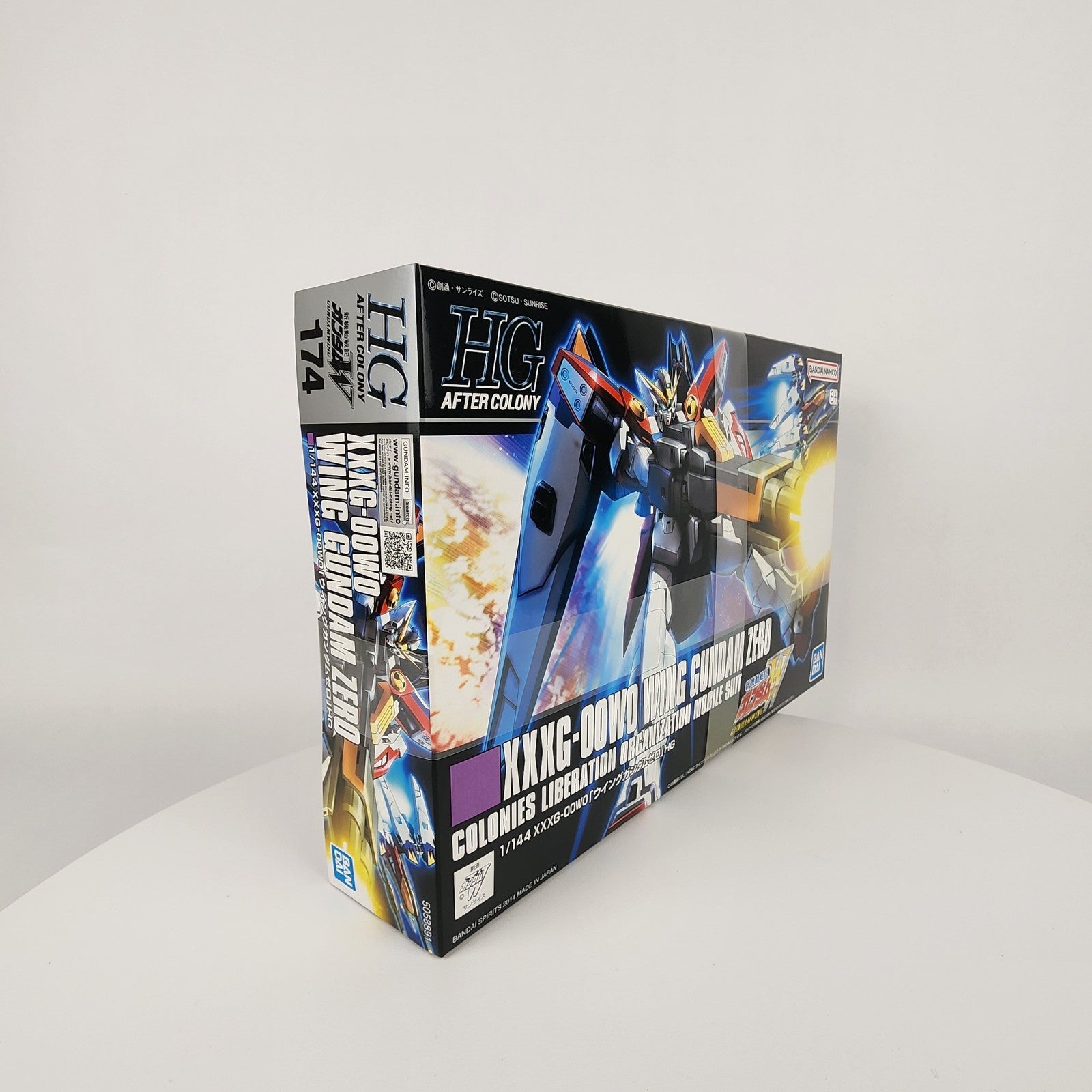 Bandai HGAC Wing Gundam Zero XXXG-00W0 1/144 Model Kit #174 New