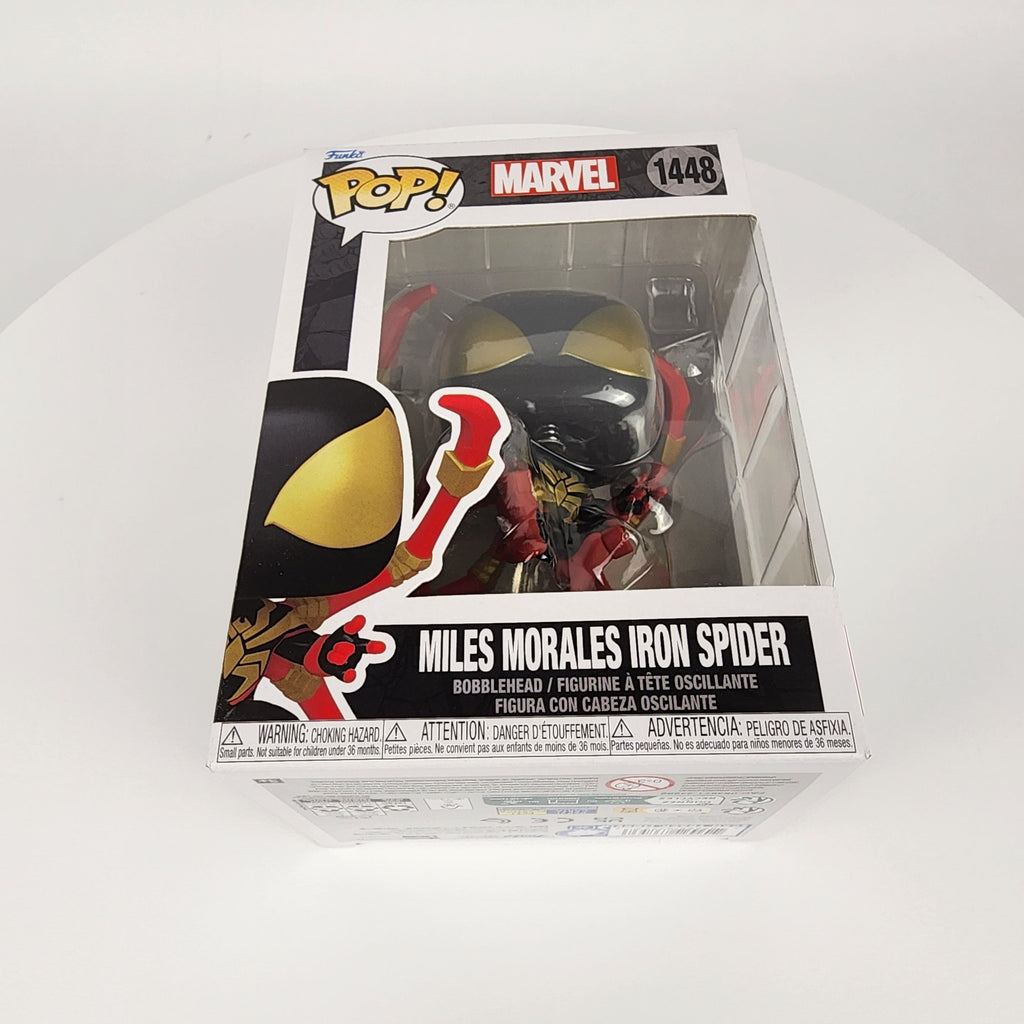 Funko Pop Marvel Spider-Man Miles Morales Iron Spider #1448 Vinyl Figure