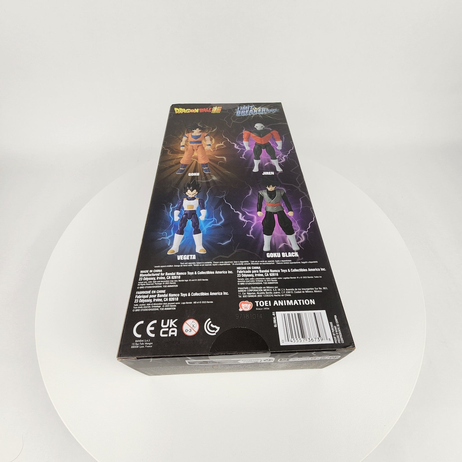 Bandai Dragon Ball Super Limit Breaker Vegeta 12" Action Figure New