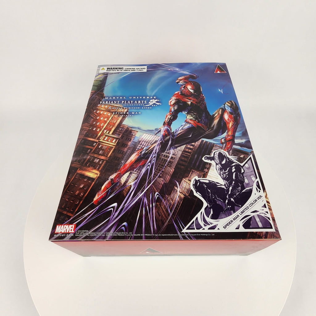 Spider-Man Variant Play Arts Kai Limited Color Black Suit Action Figure