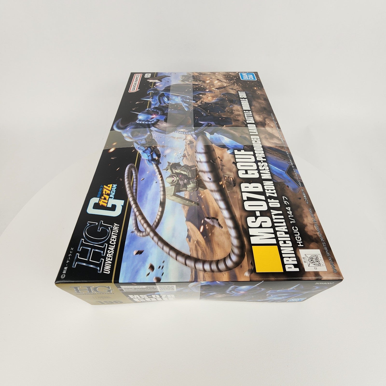 Bandai HGUC #196 MS-07B Gouf 1/144 Model Kit Gundam Universal Century
