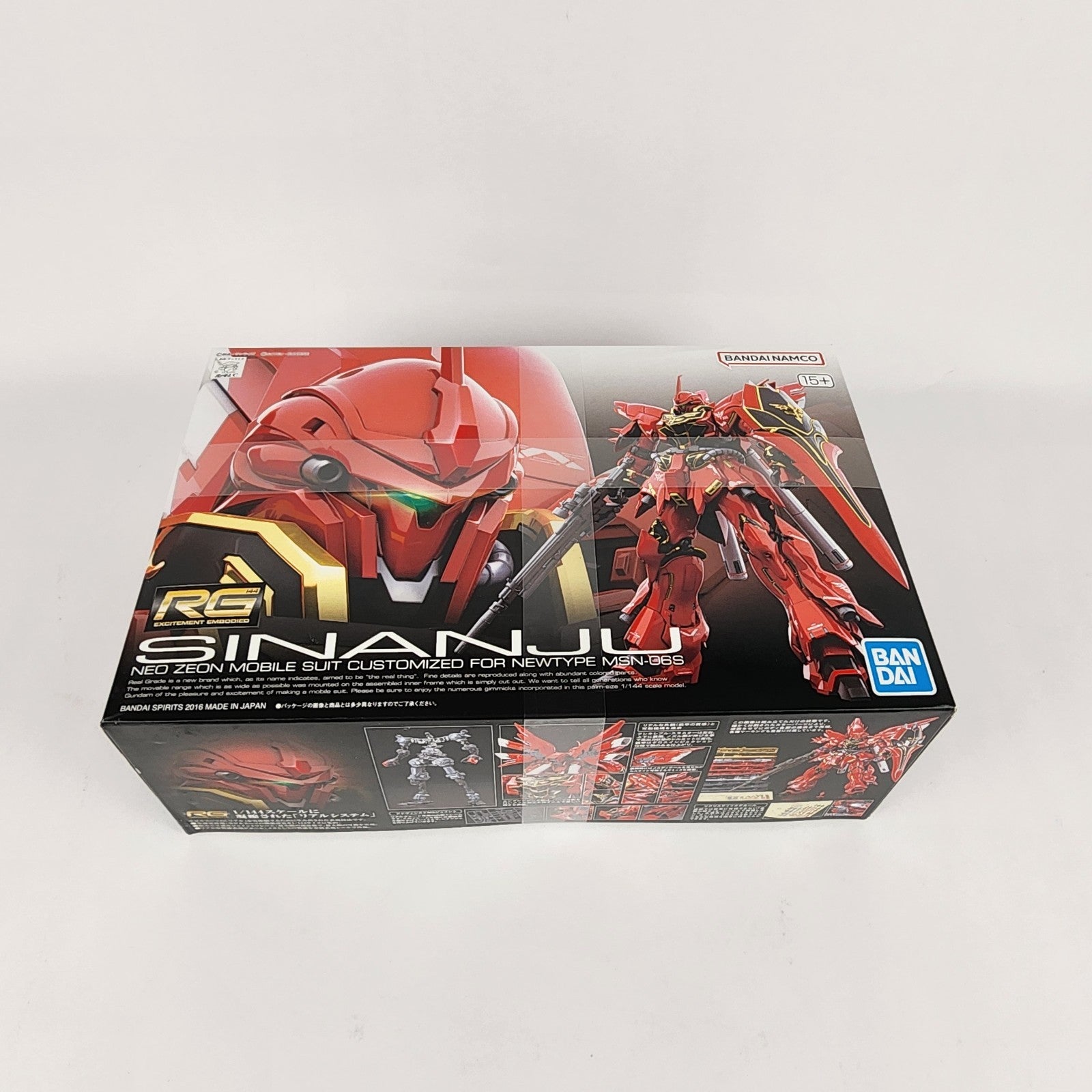 Bandai RG 1/144 Sinanju MSN-06S Gundam Unicorn Model Kit #22 New