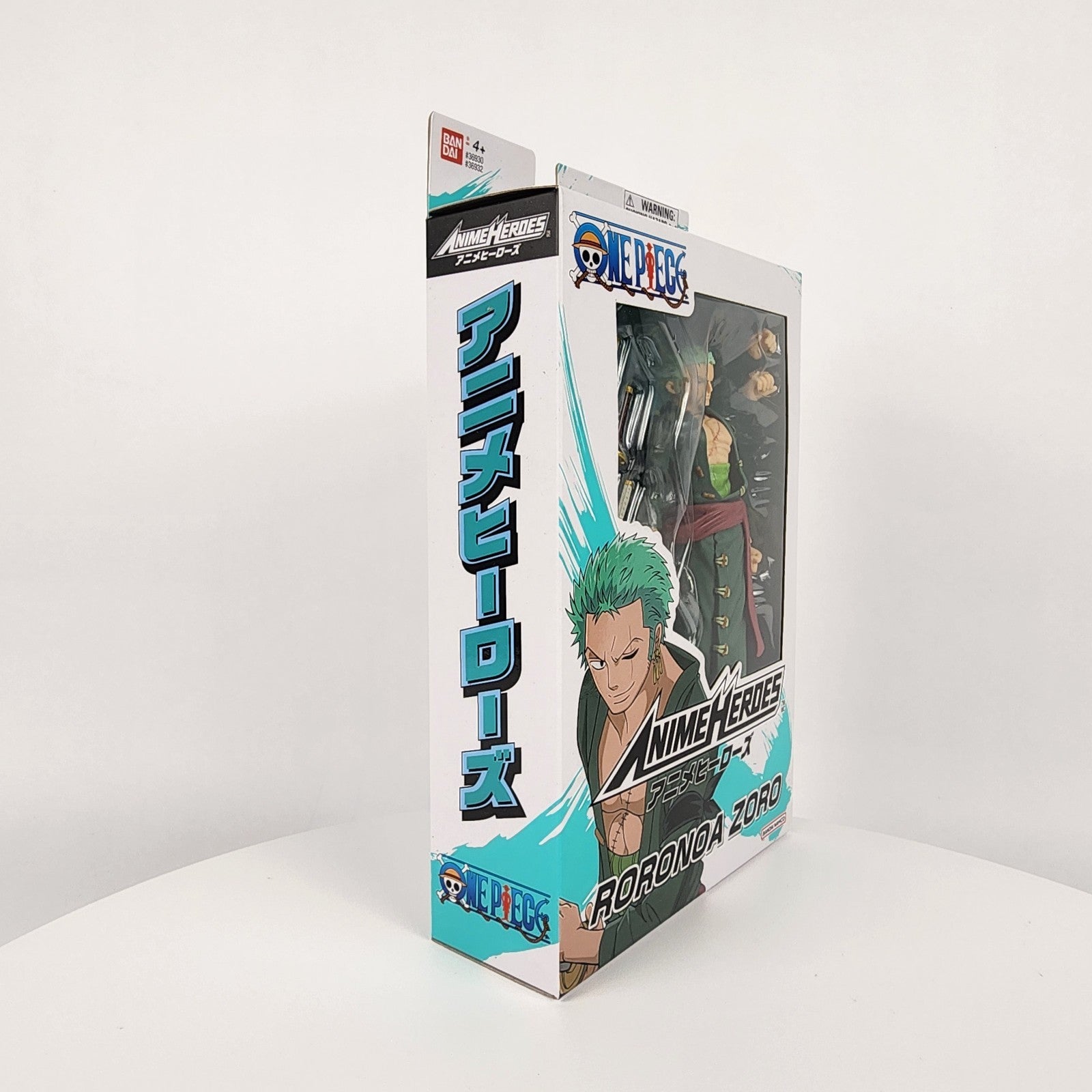 Bandai Anime Heroes One Piece Roronoa Zoro Three Sword Style 6.5" Figure