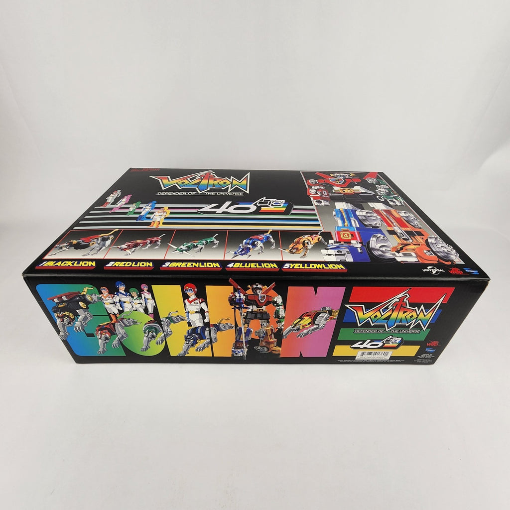 Voltron 40th Anniversary Collector's Set Die-Cast Light-Up Sound Base NEW