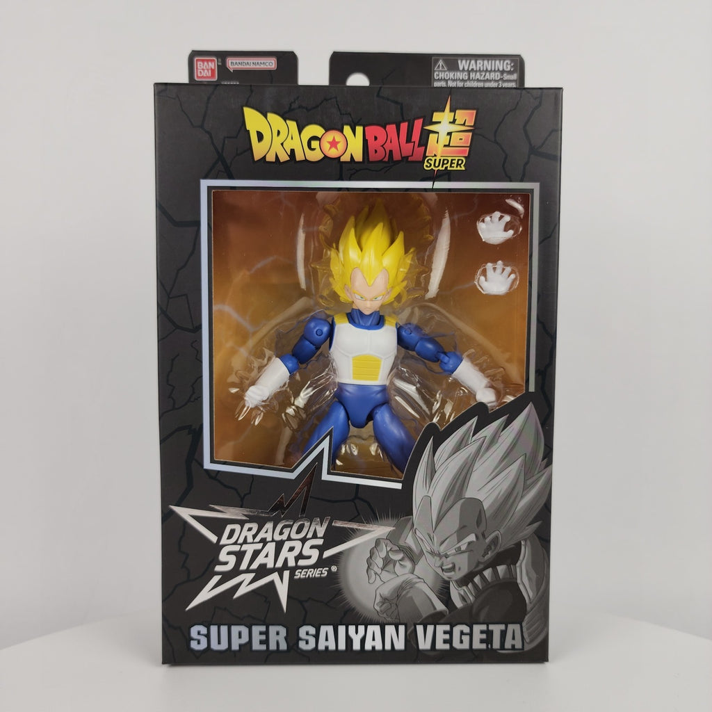 Dragon Ball Super Super Saiyan Vegeta V2 Dragon Stars Figure Bandai New