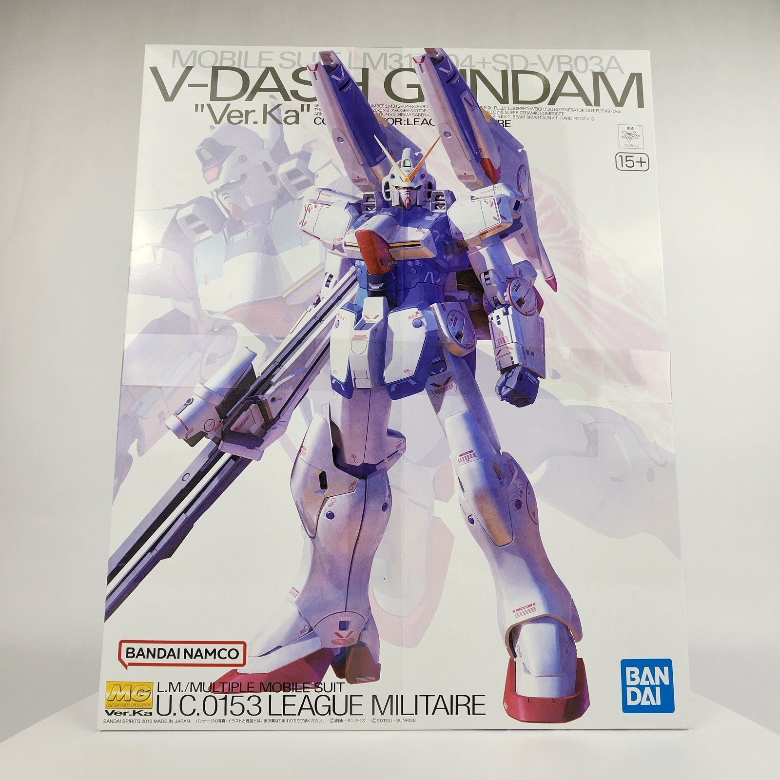 Bandai MG V-Dash Gundam Ver.Ka 1/100 Mobile Suit Victory Model Kit