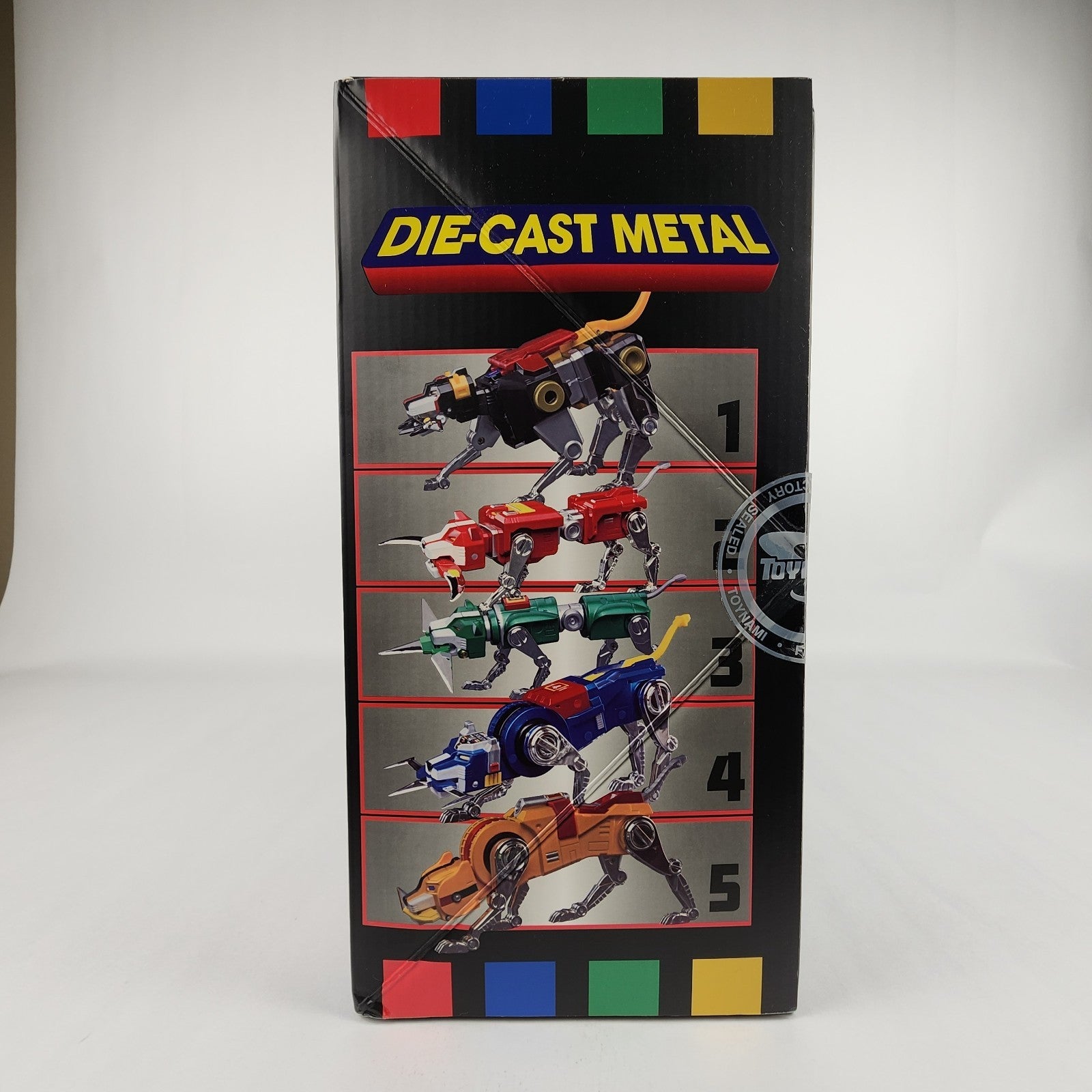 Voltron 40th Anniversary Collector's Set Die-Cast Light-Up Sound Base NEW