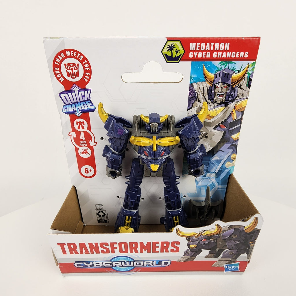 Transformers Cyberworld Megatron Cyber Changers 4-Inch Figure Hasbro New