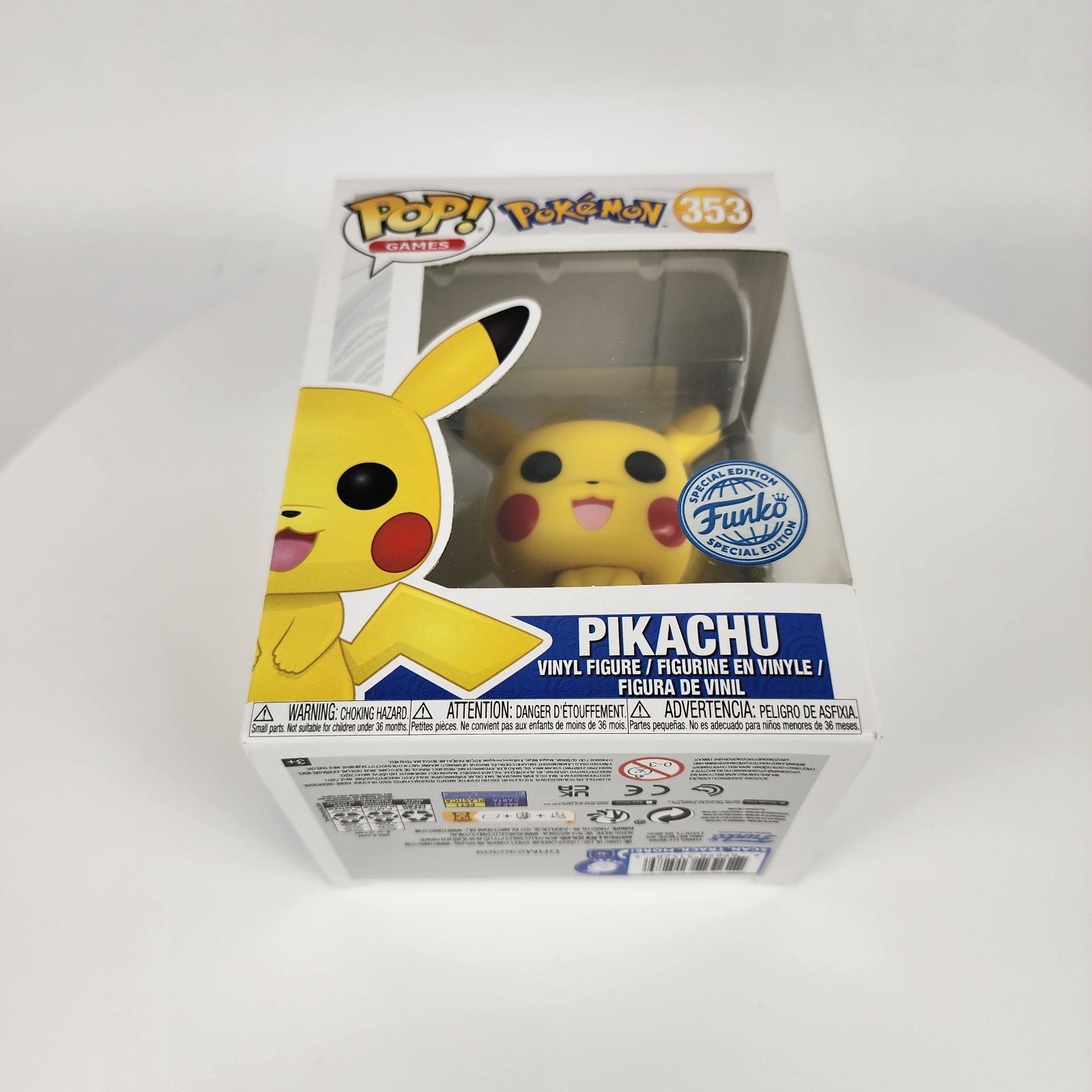 Funko Pop Games Pokémon Pikachu #353 Special Edition Vinyl Figure New