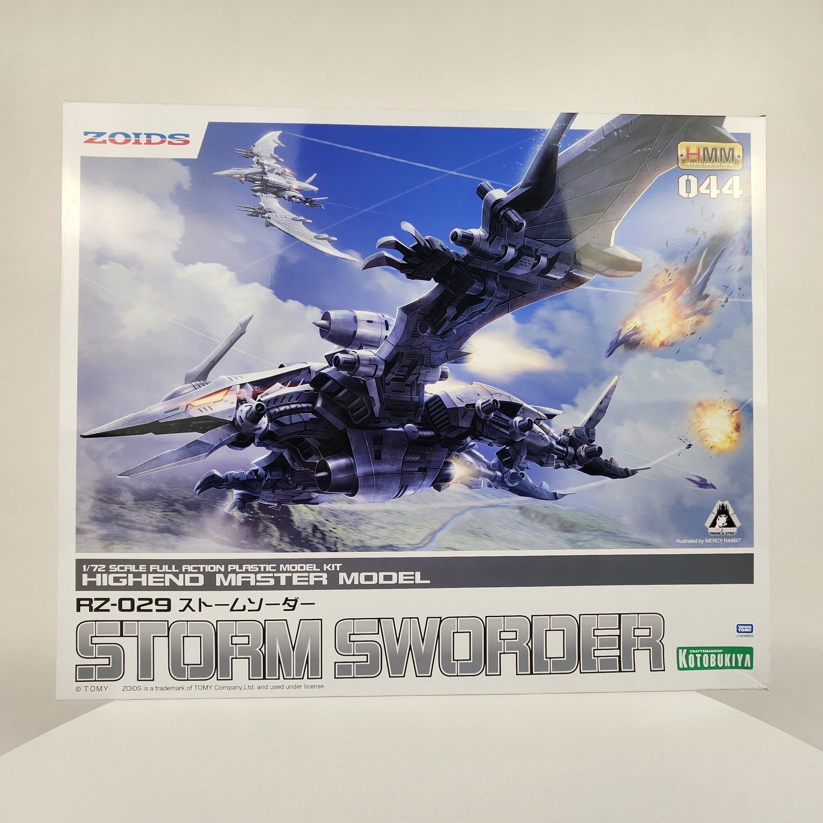 Kotobukiya Zoids HMM 044 RZ-029 Storm Sworder 1/72 Model Kit New Sealed