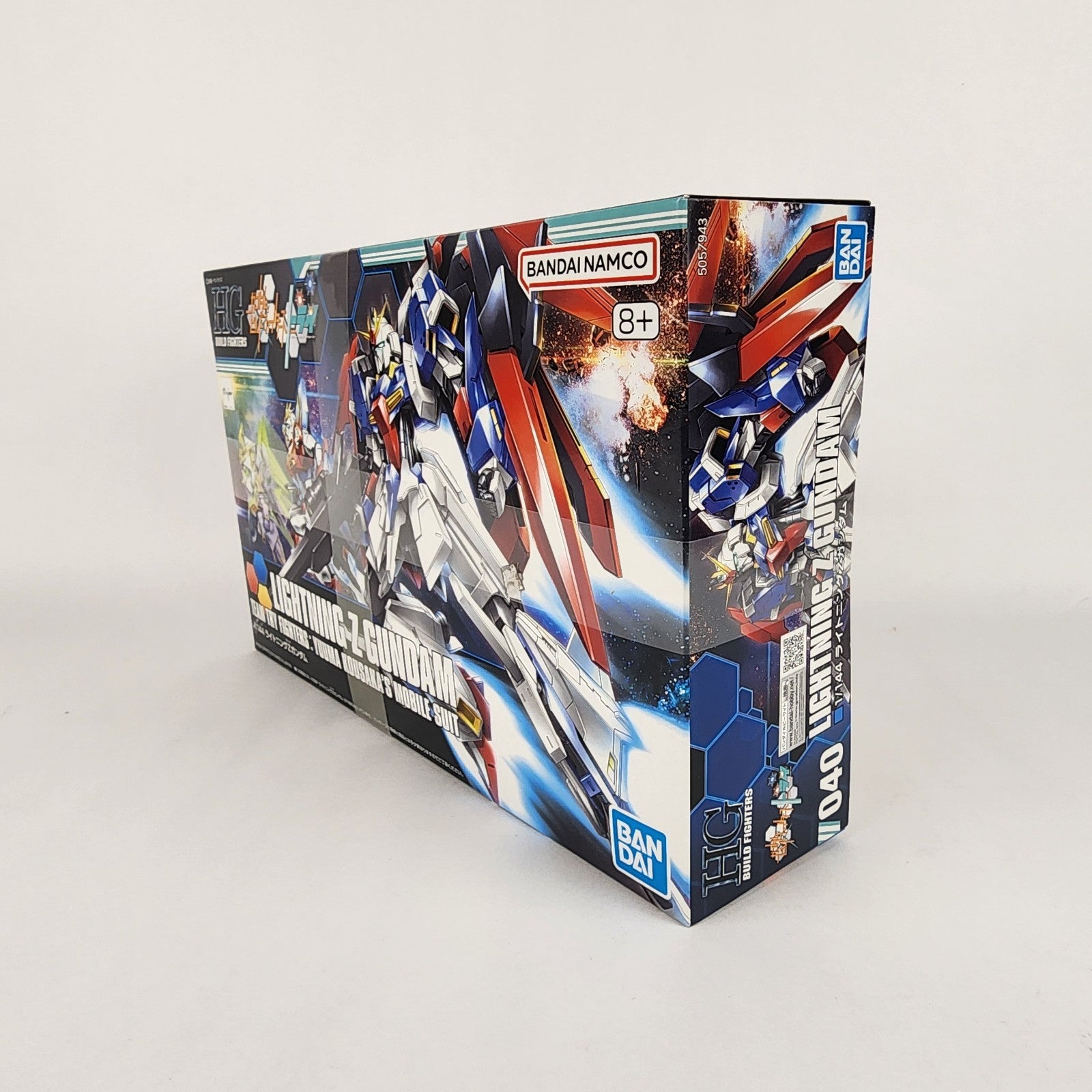 Bandai HG Build Fighters Try Lightning Z Gundam 1/144 Model Kit New Sealed
