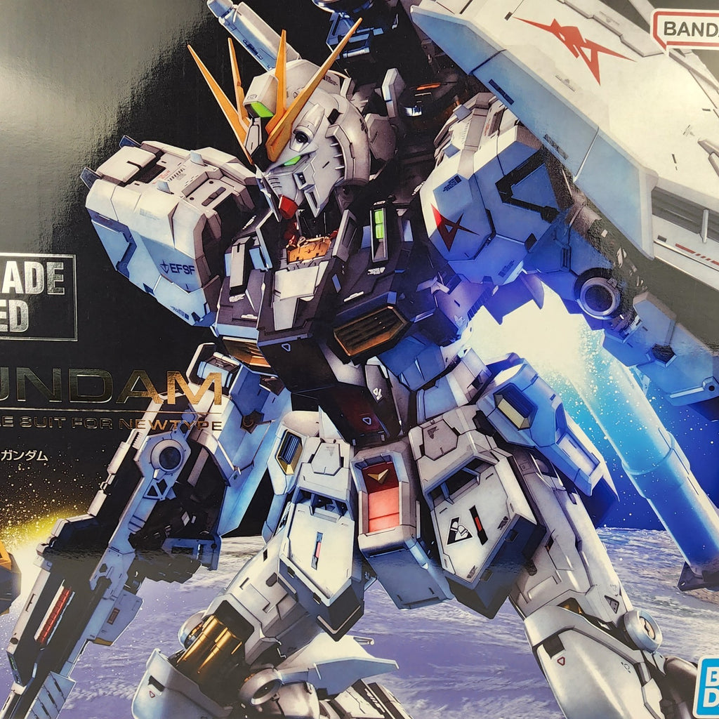 Bandai PG Unleashed RX-93 Nu Gundam 1/60 Mobile Suit Char's Counterattack New