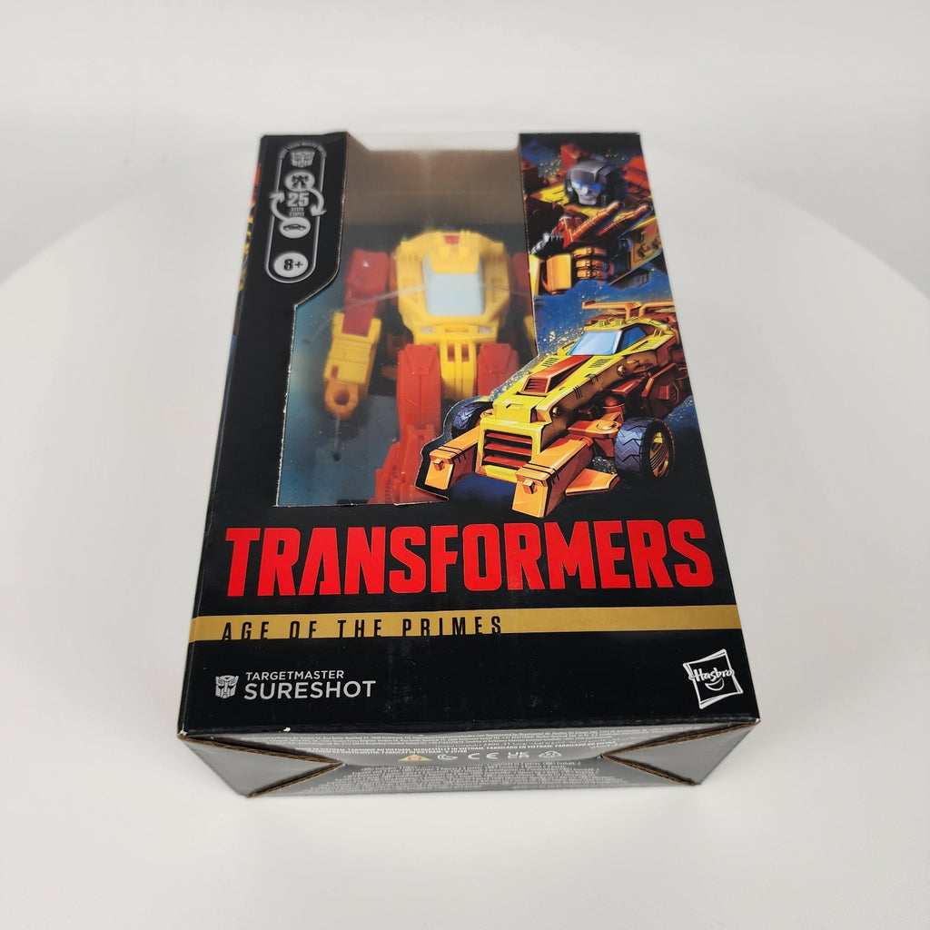 Transformers Age of the Primes Deluxe Targetmaster Sureshot Action Figure