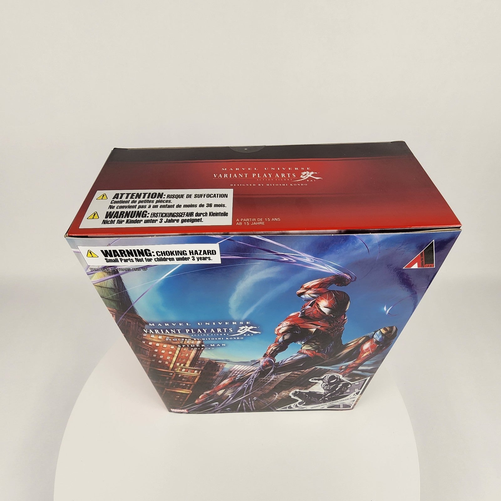 Spider-Man Variant Play Arts Kai Limited Color Black Suit Action Figure