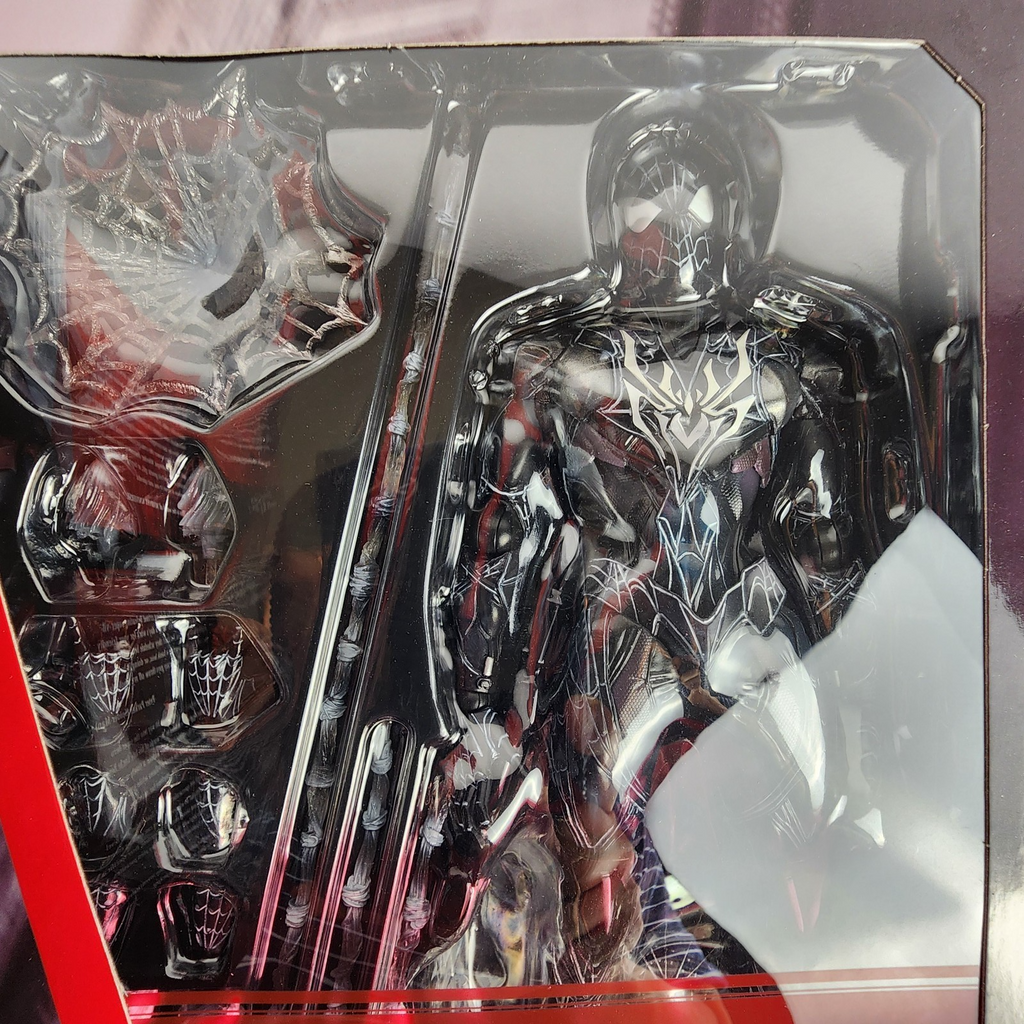 Spider-Man Variant Play Arts Kai Limited Color Black Suit Action Figure