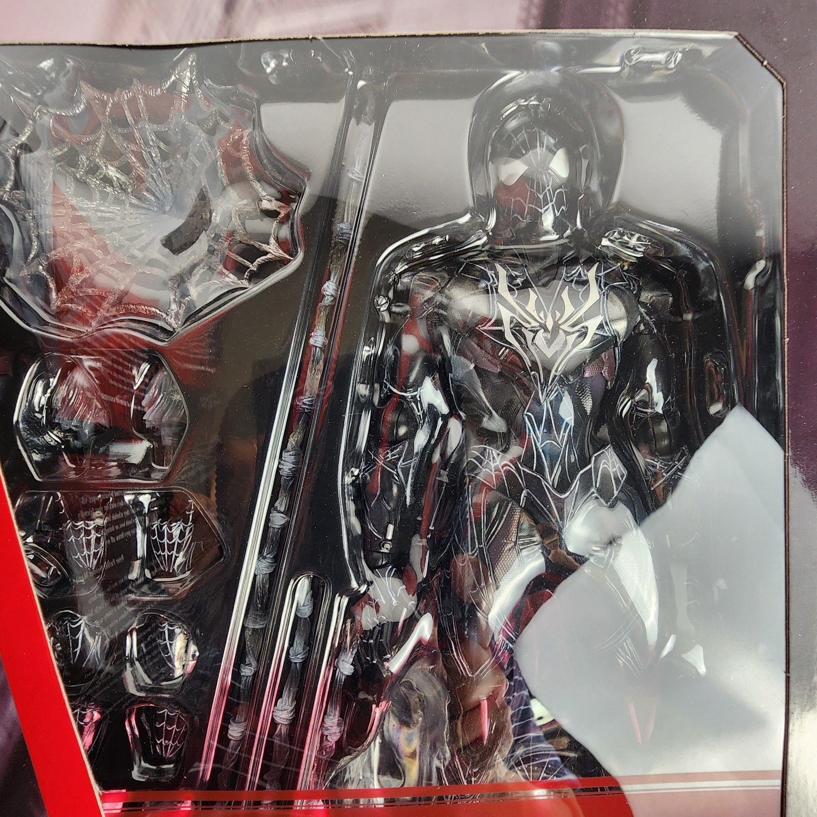 Spider-Man Variant Play Arts Kai Limited Color Black Suit Action Figure