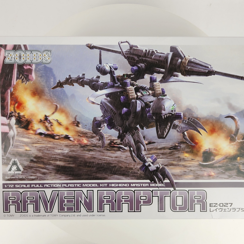 Kotobukiya Zoids HMM 052 EZ-027 Raven Raptor 1/72 Plastic Model Kit NEW