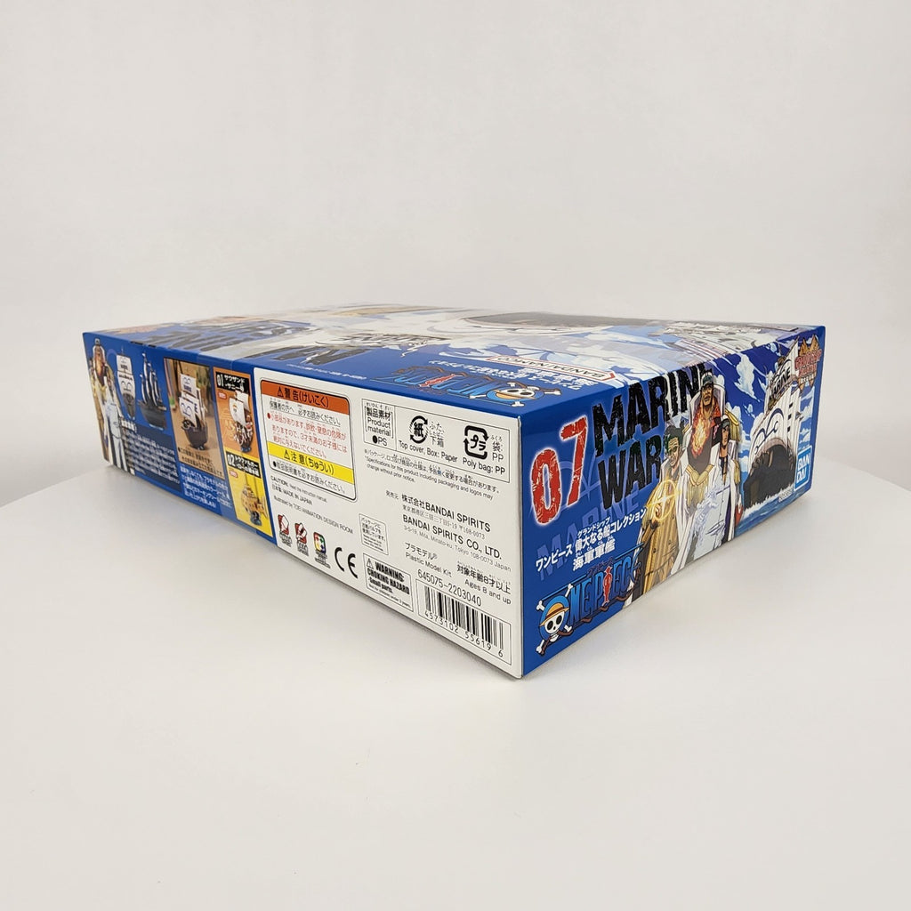 Bandai One Piece Grand Ship Collection #07 Marine Warship Model Kit