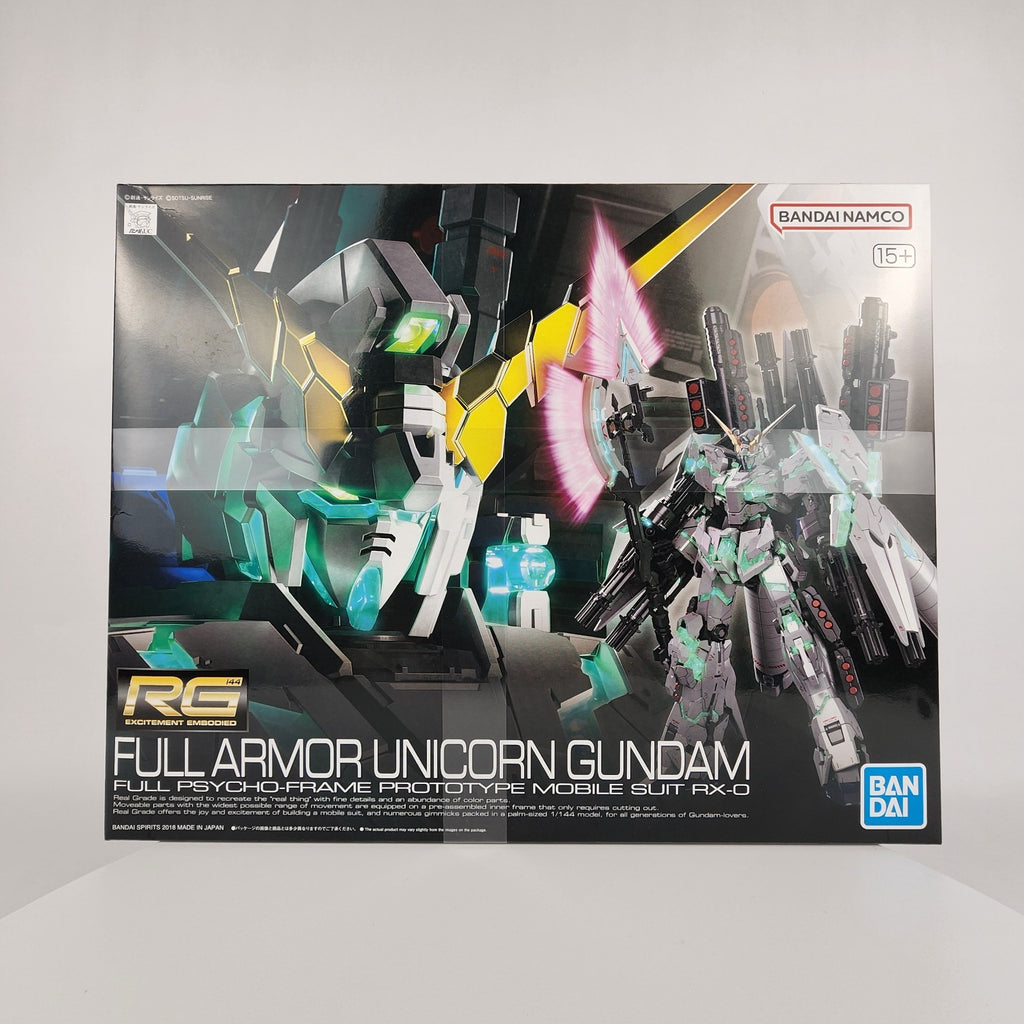 Bandai Spirits RG 1/144 Full Armor Unicorn Gundam RX-0 Model Kit New