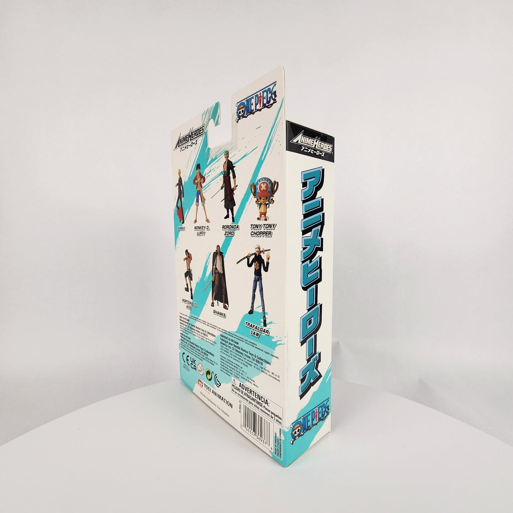 One Piece Trafalgar Law Anime Heroes Action Figure Bandai 6.5” New