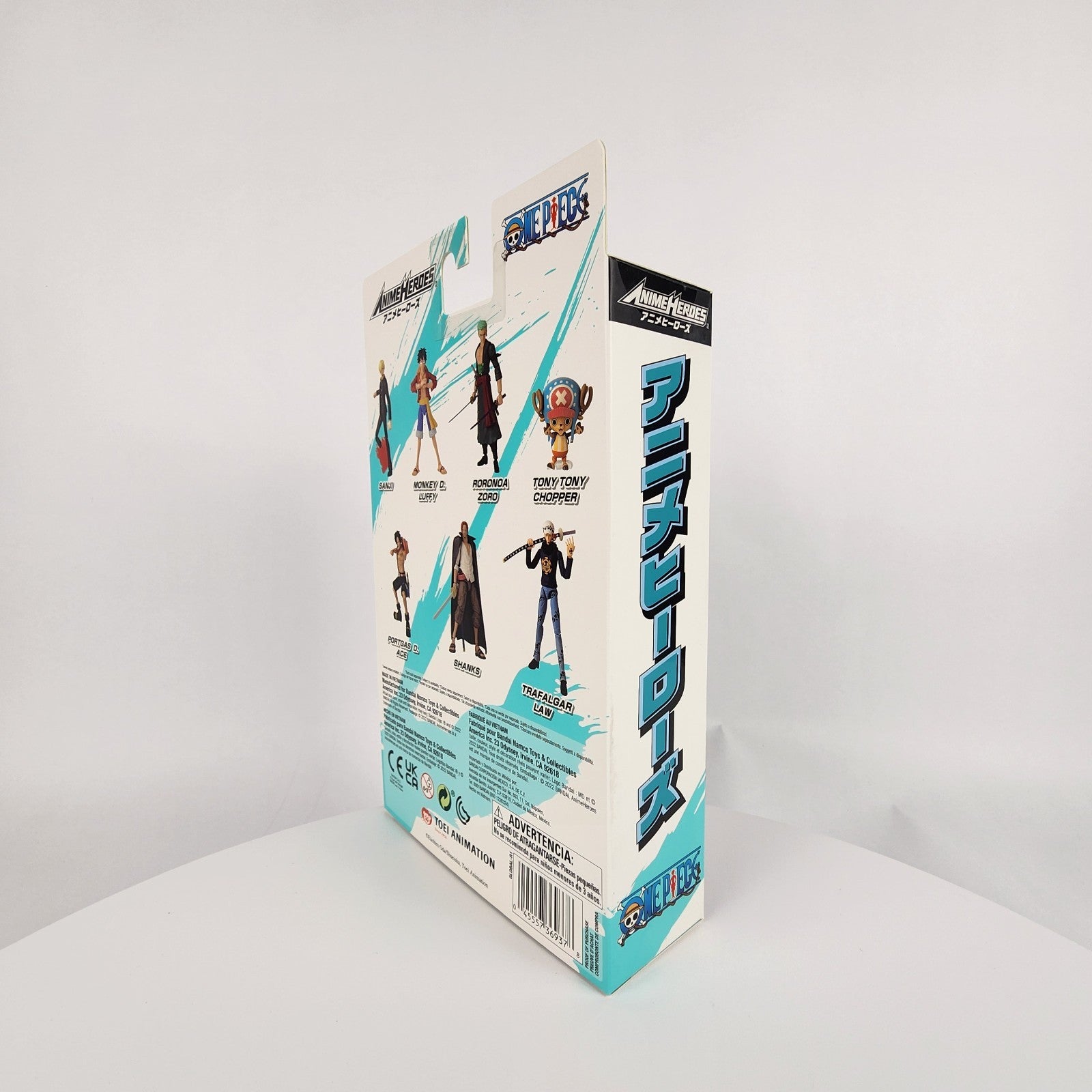 One Piece Trafalgar Law Anime Heroes Action Figure Bandai 6.5” New