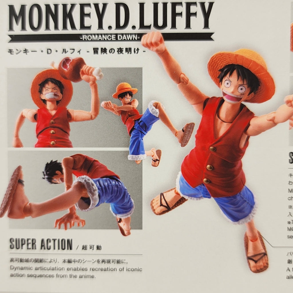 S.H.Figuarts One Piece Monkey D. Luffy -Romance Dawn- Figure (Bandai) New