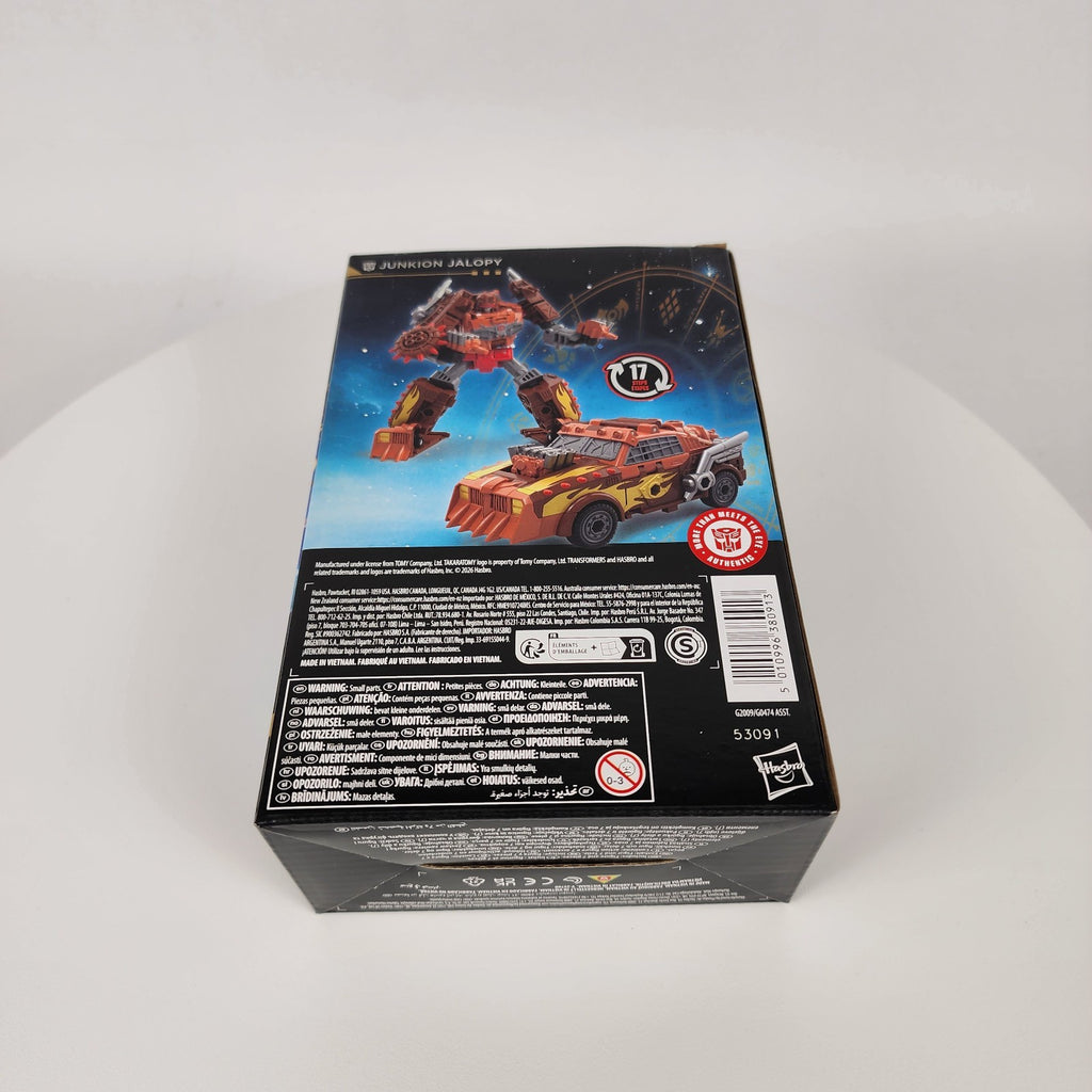 Transformers Age of the Primes Deluxe Junkion Jalopy Action Figure New