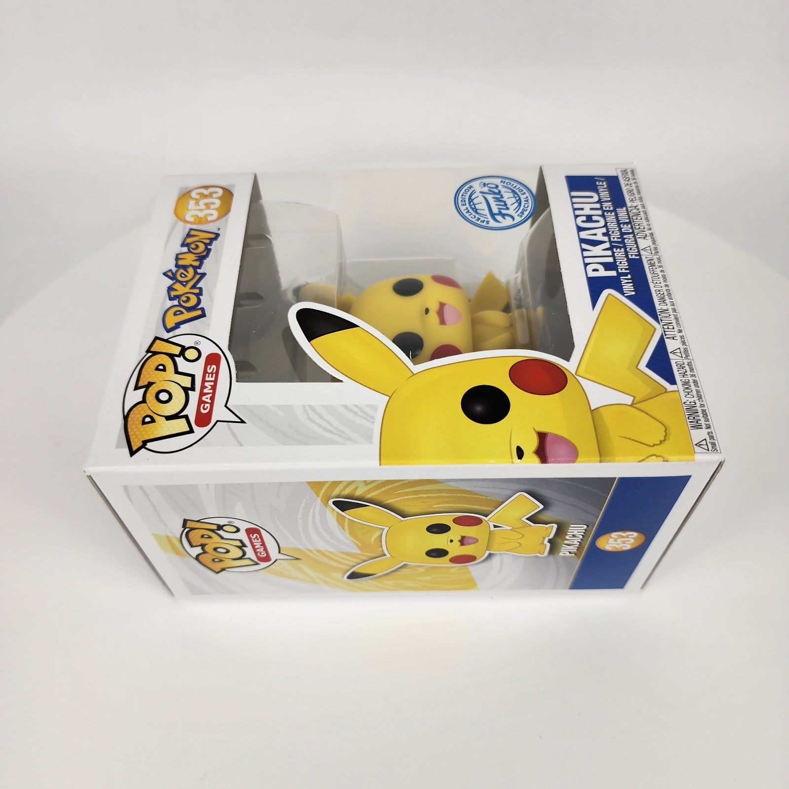 Funko Pop Games Pokémon Pikachu #353 Special Edition Vinyl Figure New