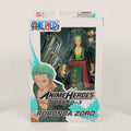 Bandai Anime Heroes One Piece Roronoa Zoro Three Sword Style 6.5" Figure