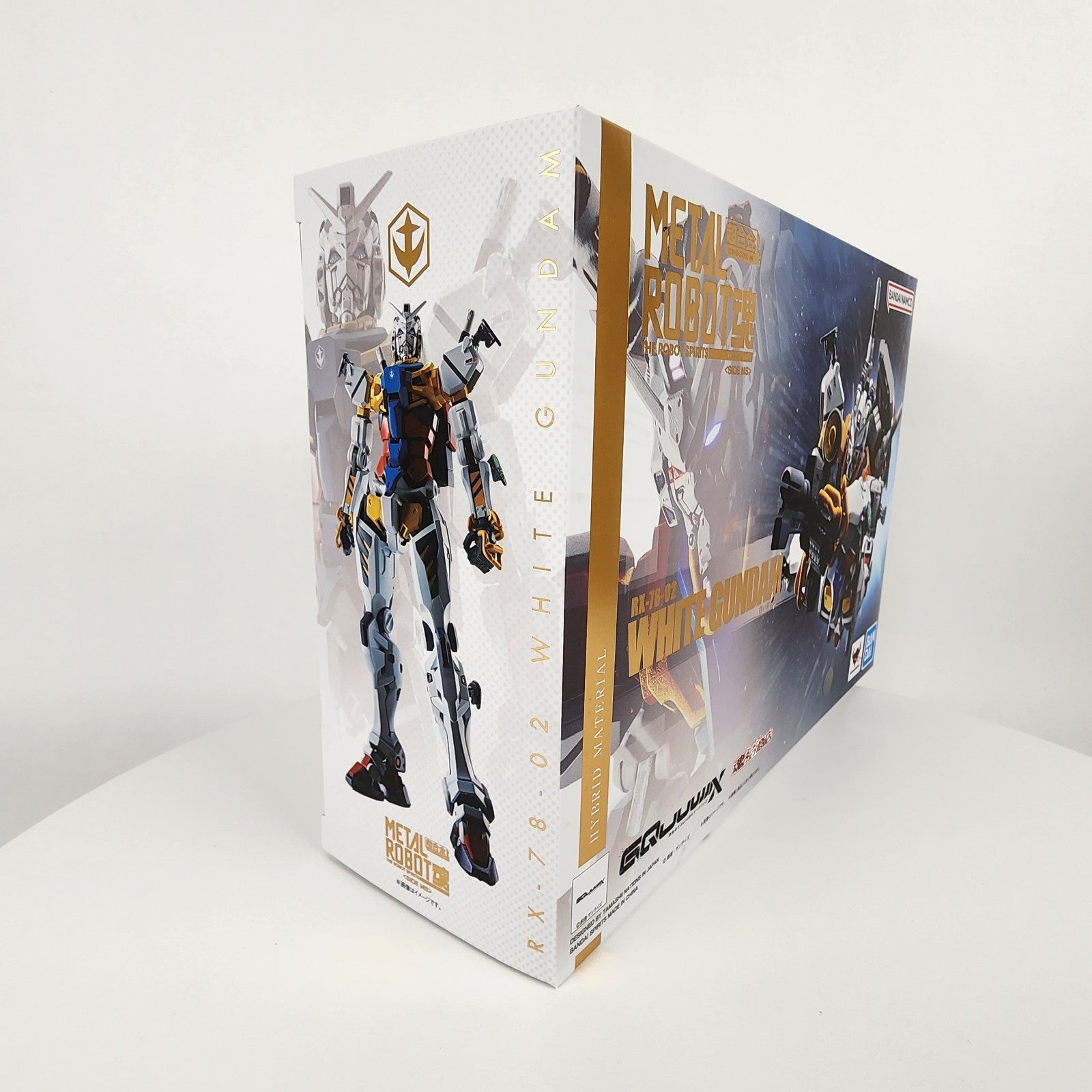 Tamashii Nations Metal Robot Spirits RX-78-02 White Gundam GQuuuuuuX