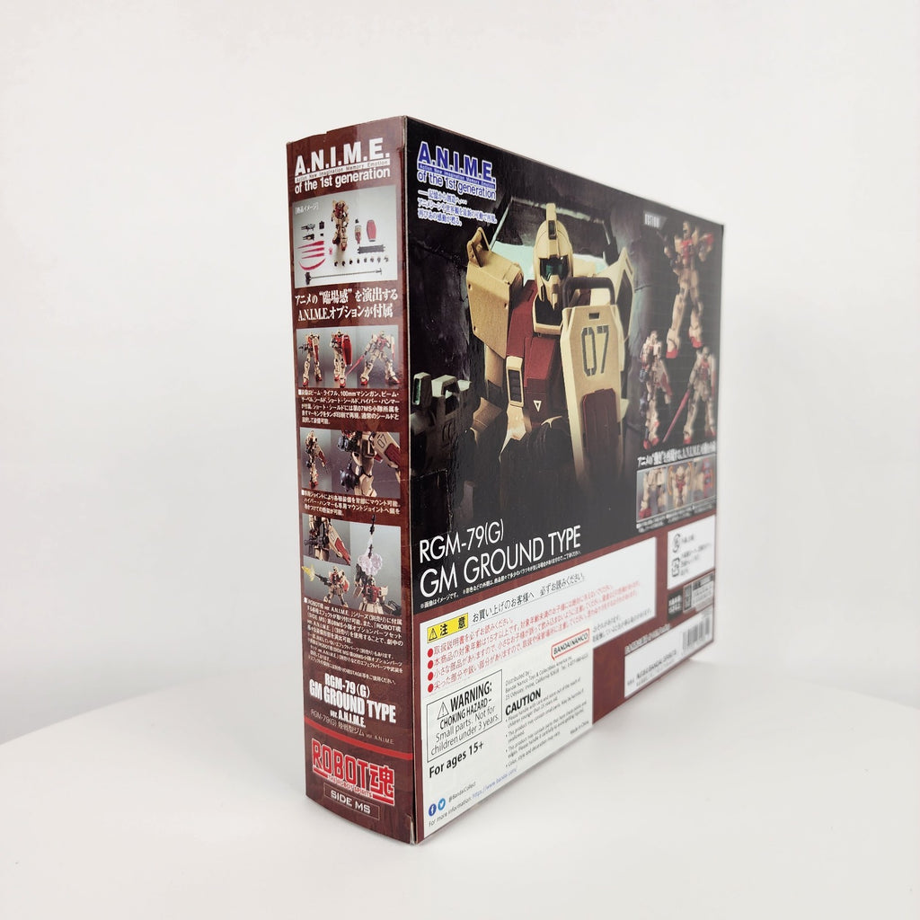 Tamashii Nations Robot Spirits RGM-79(G) GM Ground Type Ver A.N.I.M.E. Gundam
