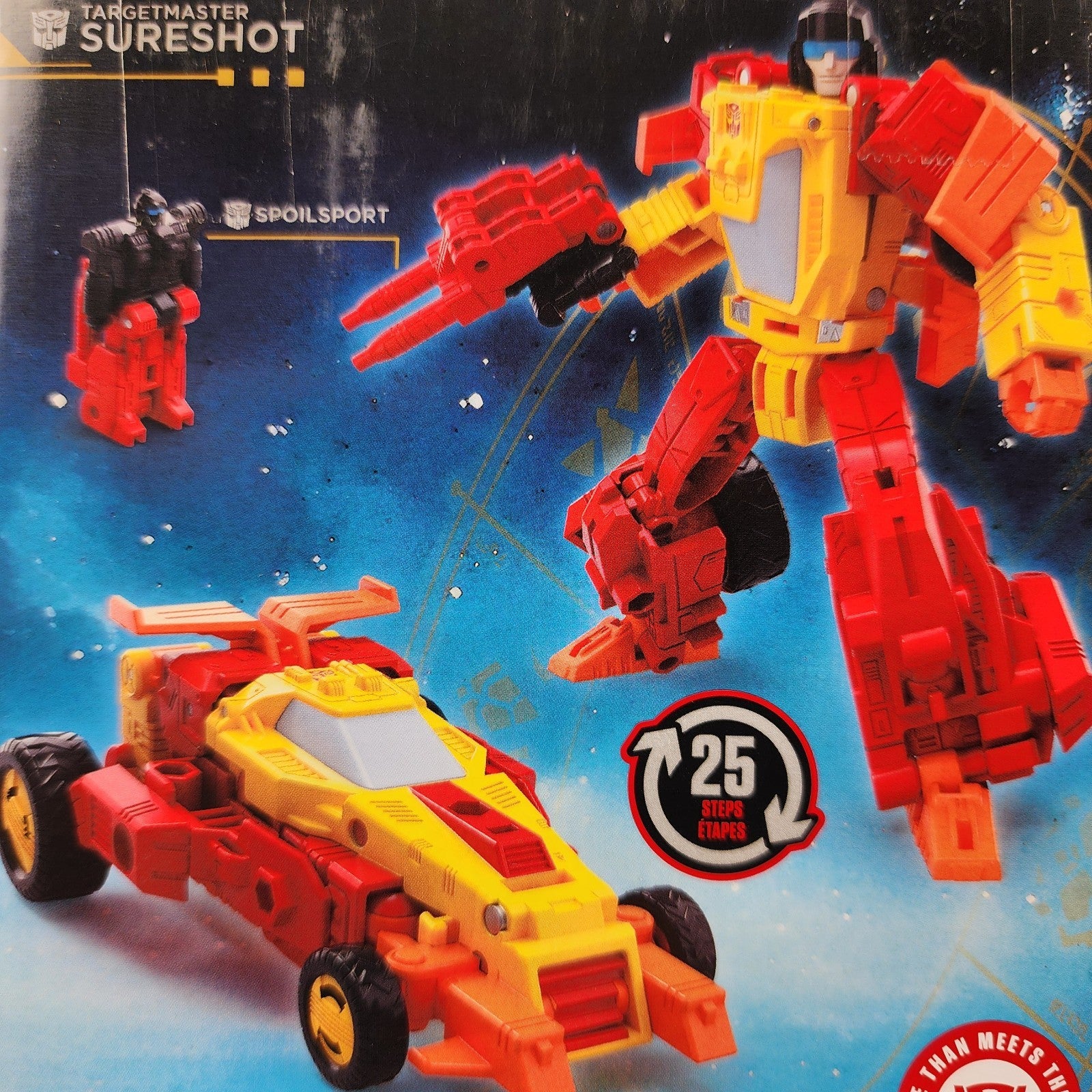 Transformers Age of the Primes Deluxe Targetmaster Sureshot Action Figure